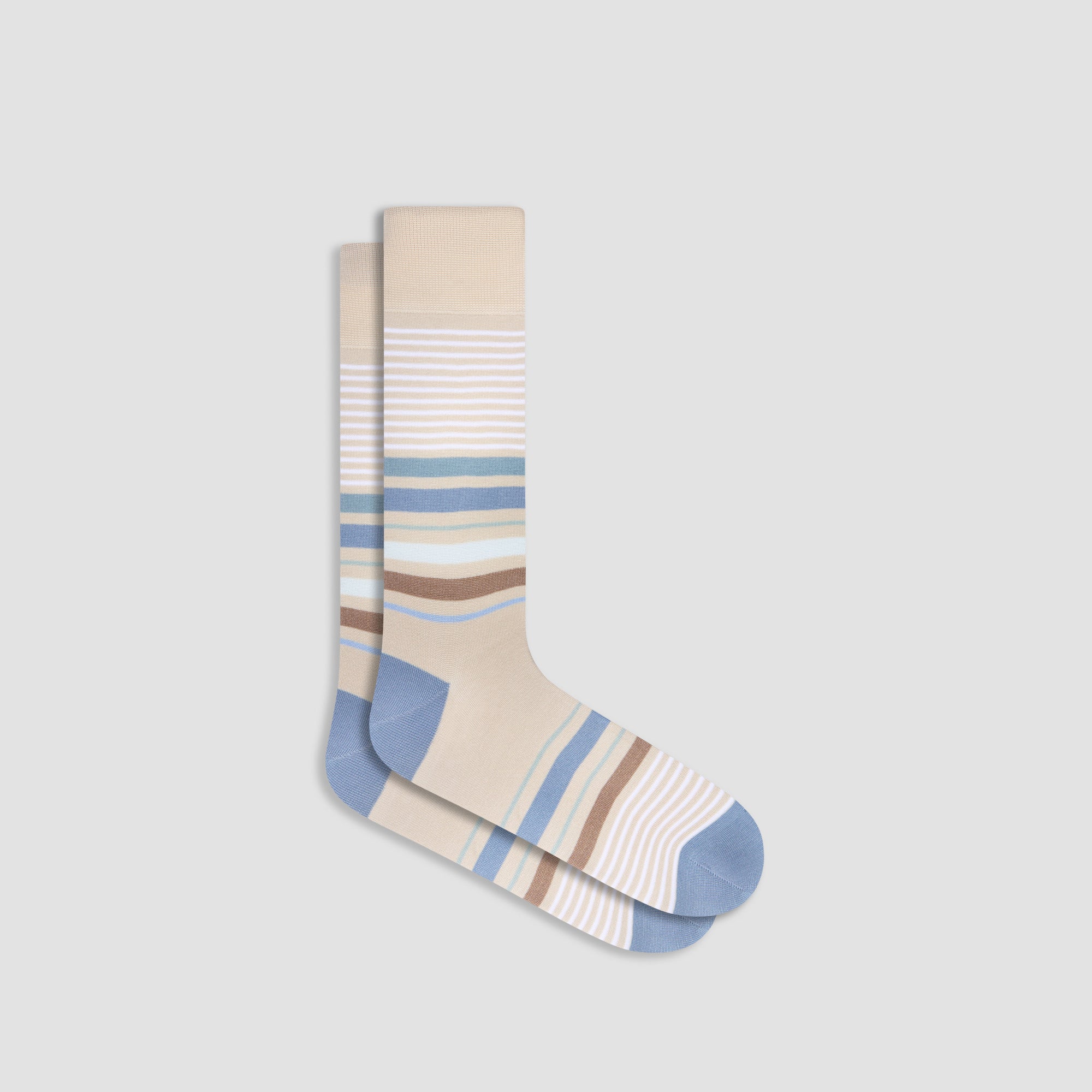 Striped Mid-Calf Socks