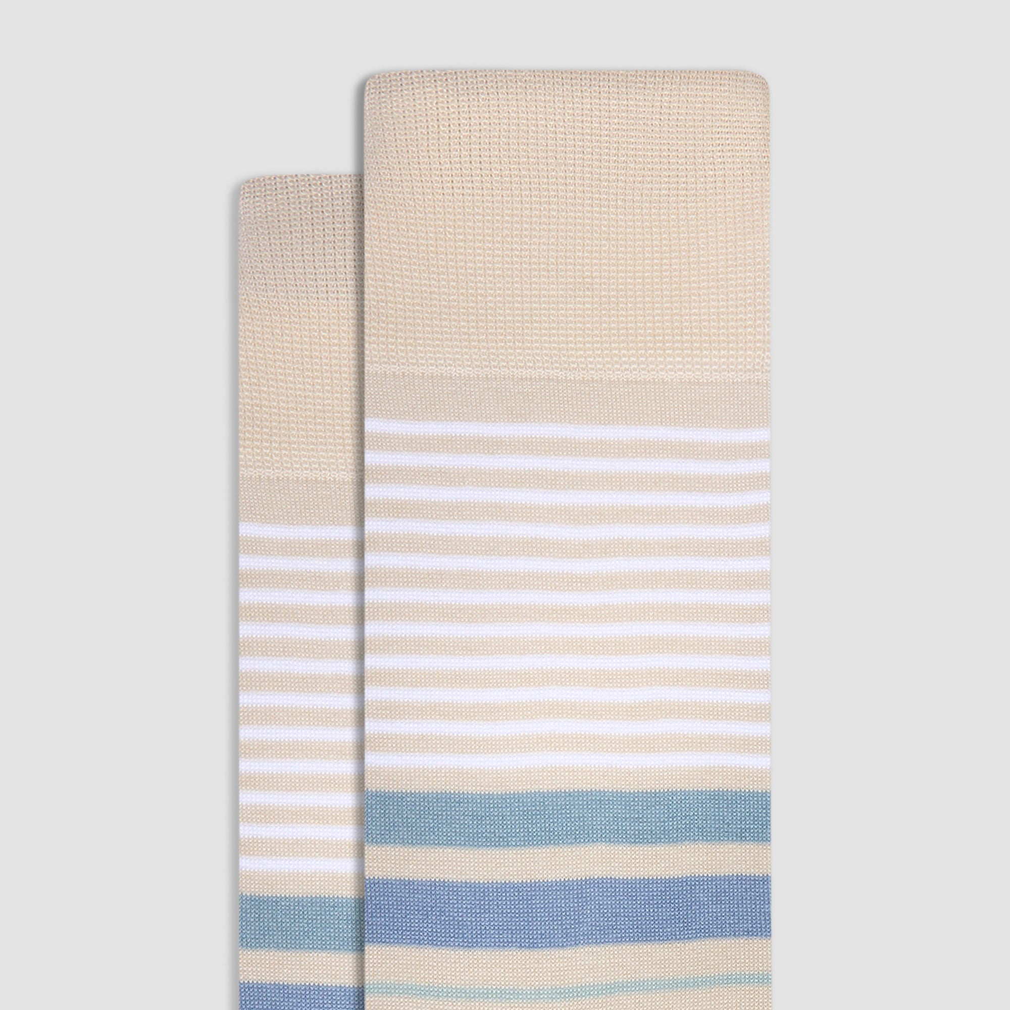 Striped Mid-Calf Socks