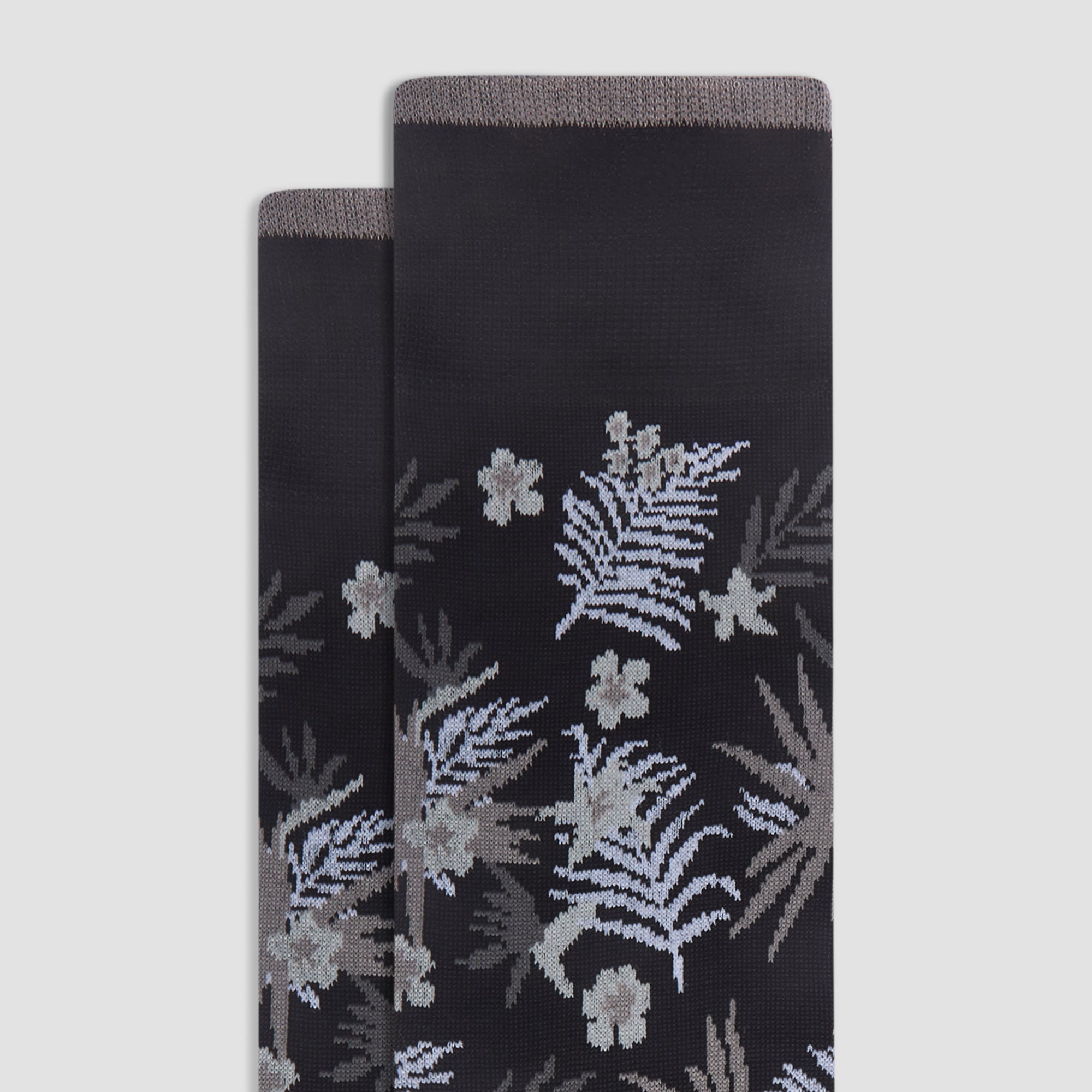 Floral Mid-Calf Socks
