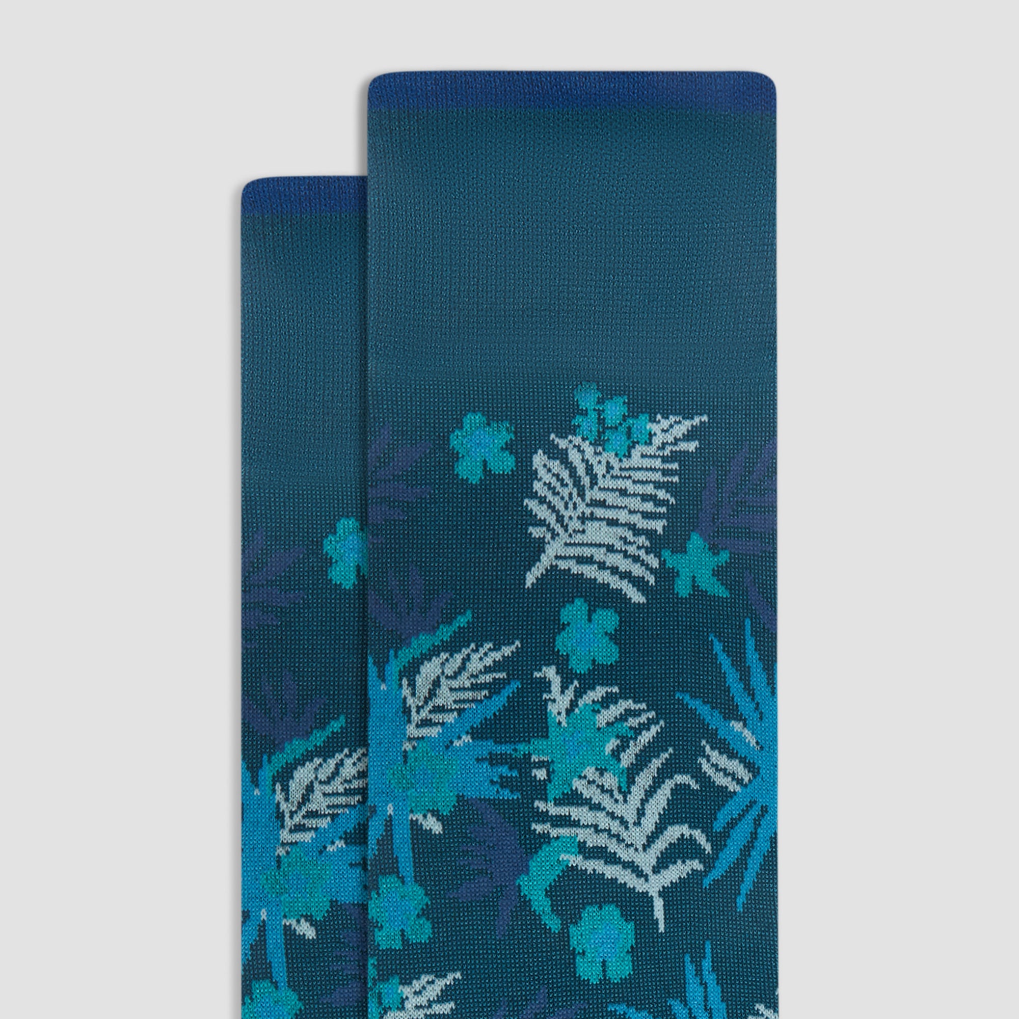 Floral Mid-Calf Socks