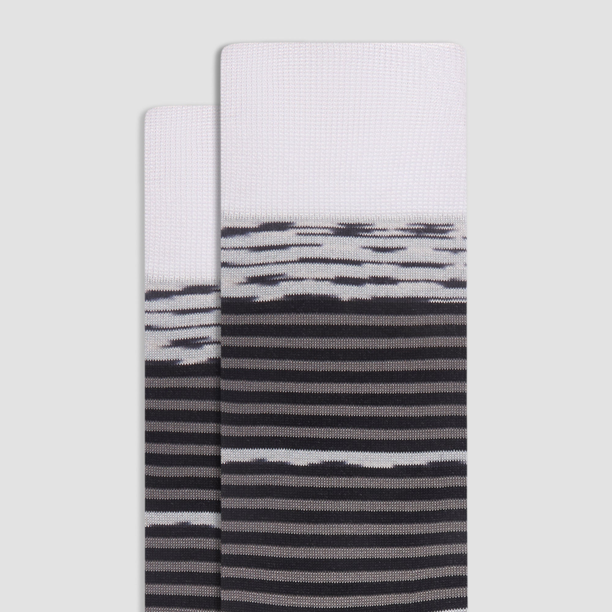 Striped Mid-Calf Socks