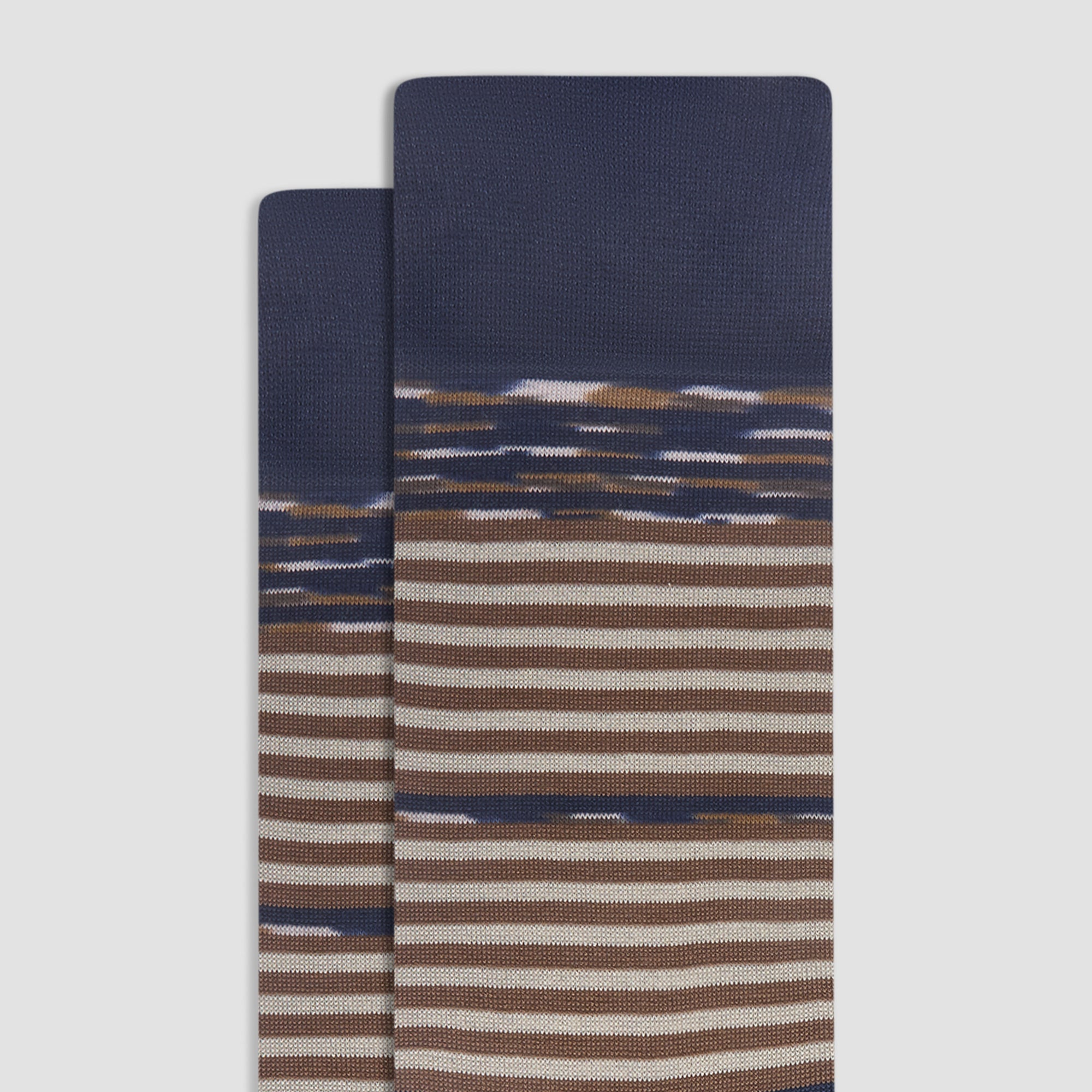Striped Mid-Calf Socks