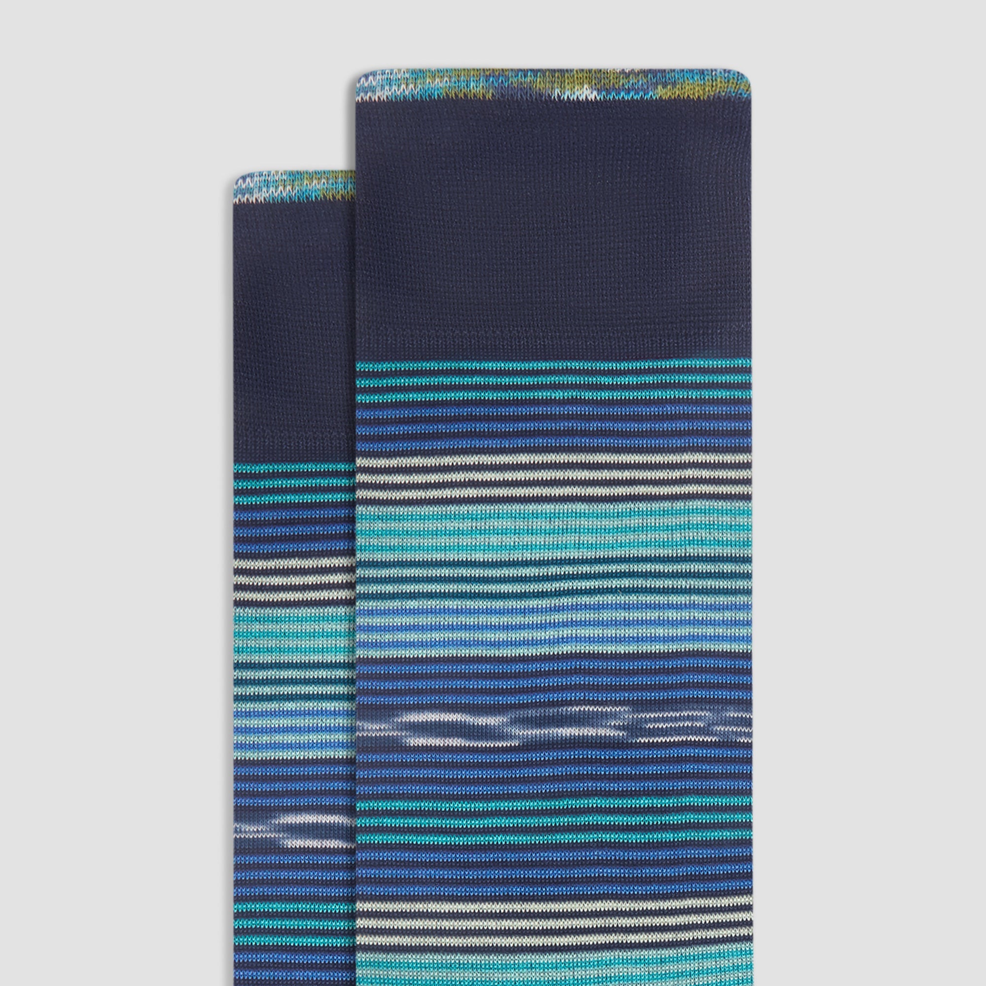Striped Mid-Calf Socks