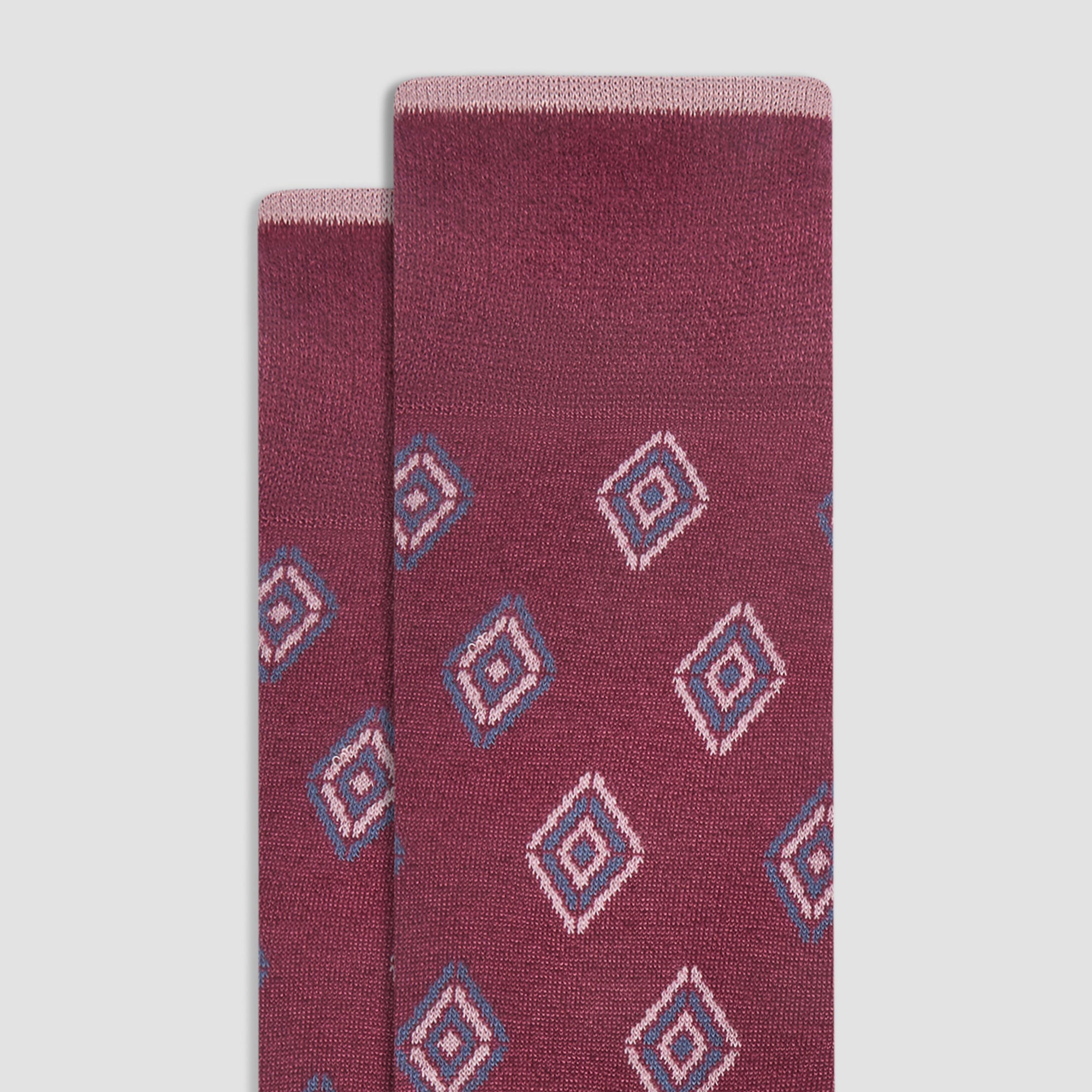 Geometric Mid-Calf Socks