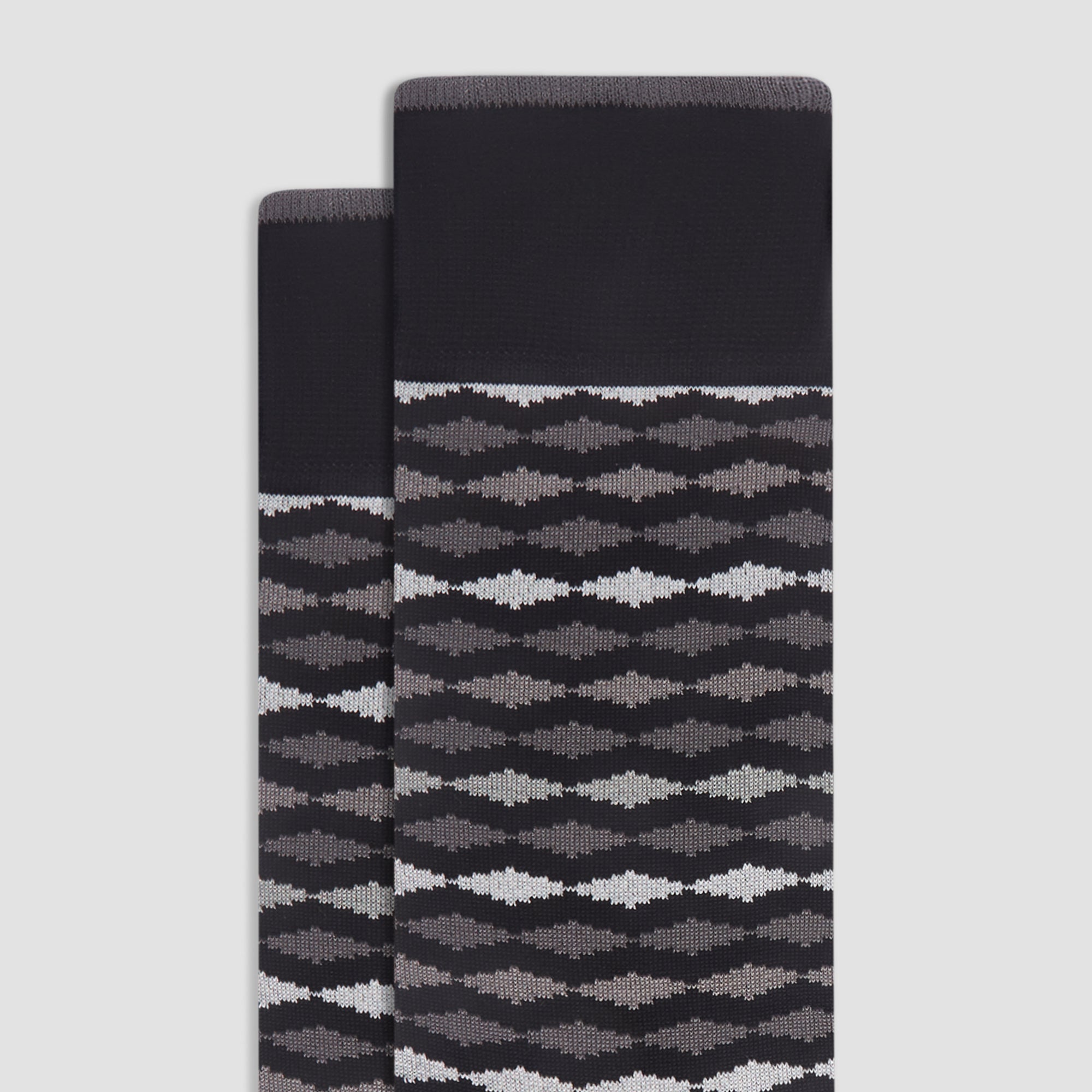 Geometric Mid-Calf Socks