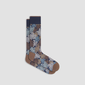 Monstera Leaf Mid-Calf Socks