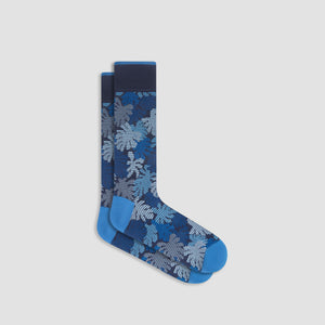 Monstera Leaf Mid-Calf Socks