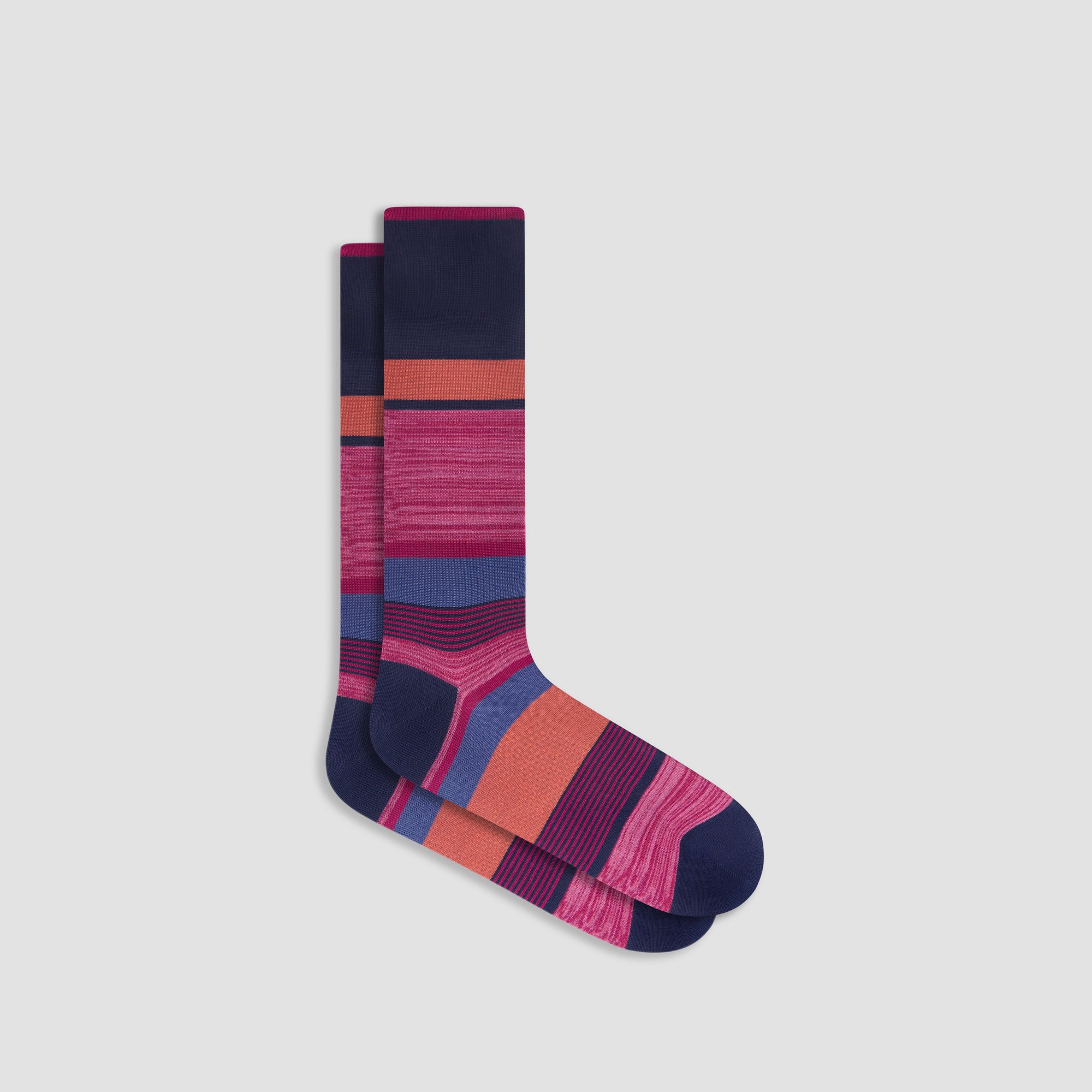 Striped Mid-Calf Socks