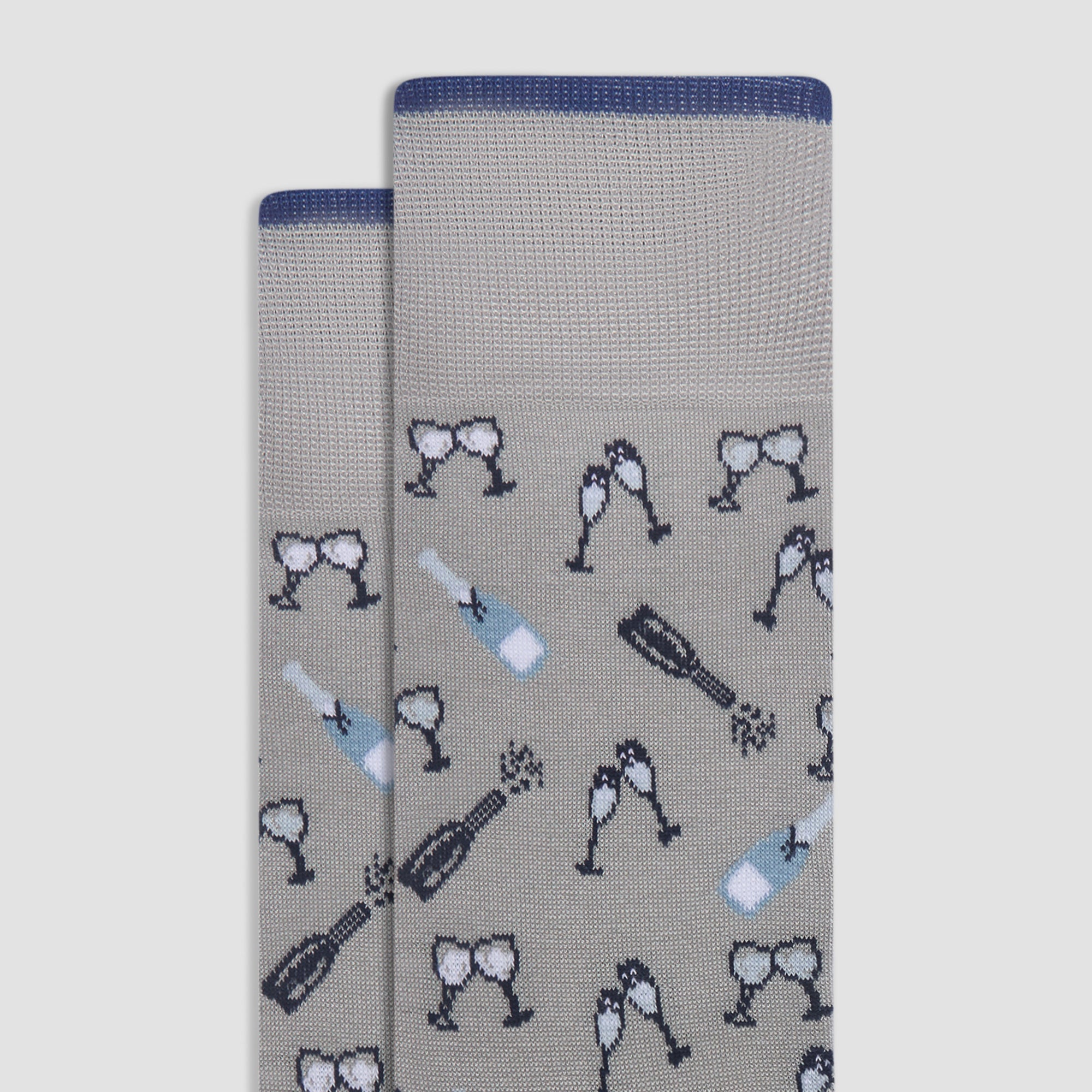 Champagne Mid-Calf Socks