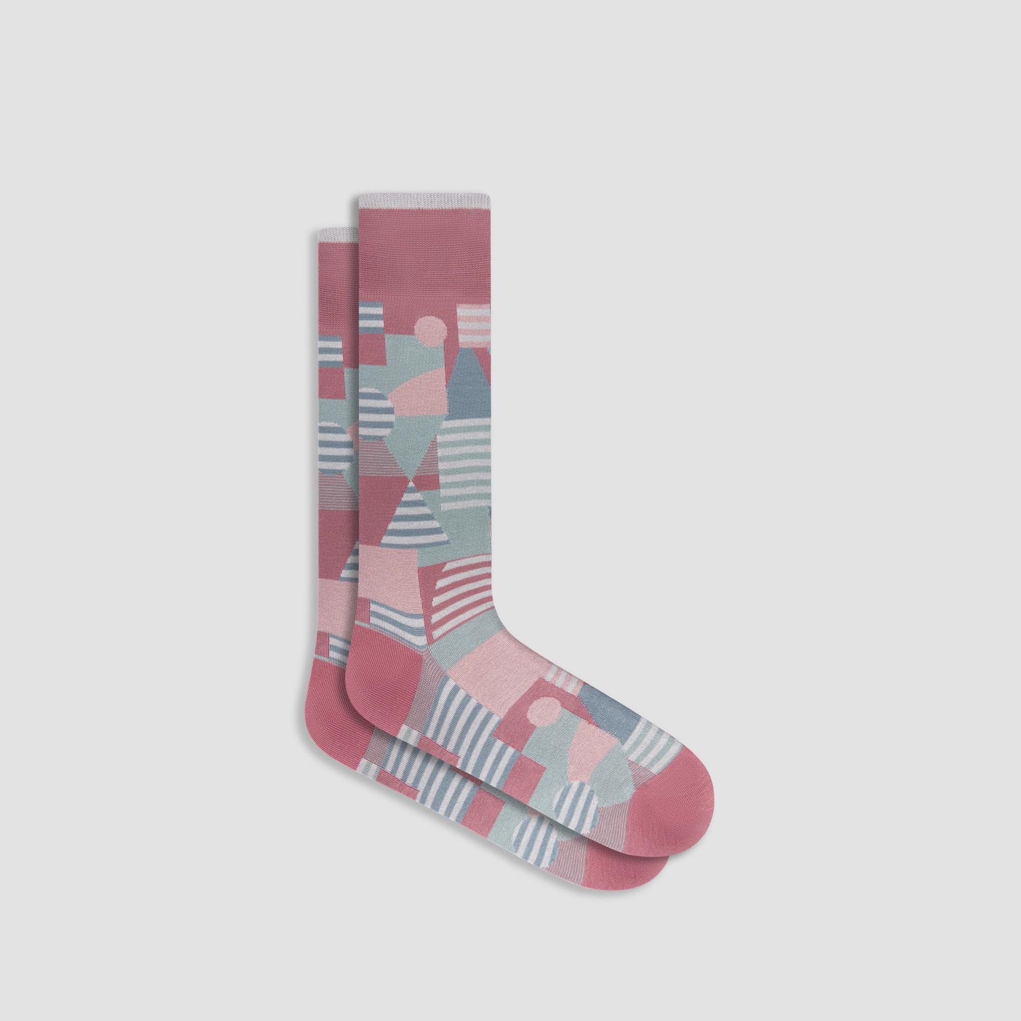 Geometric Mid-Calf Socks