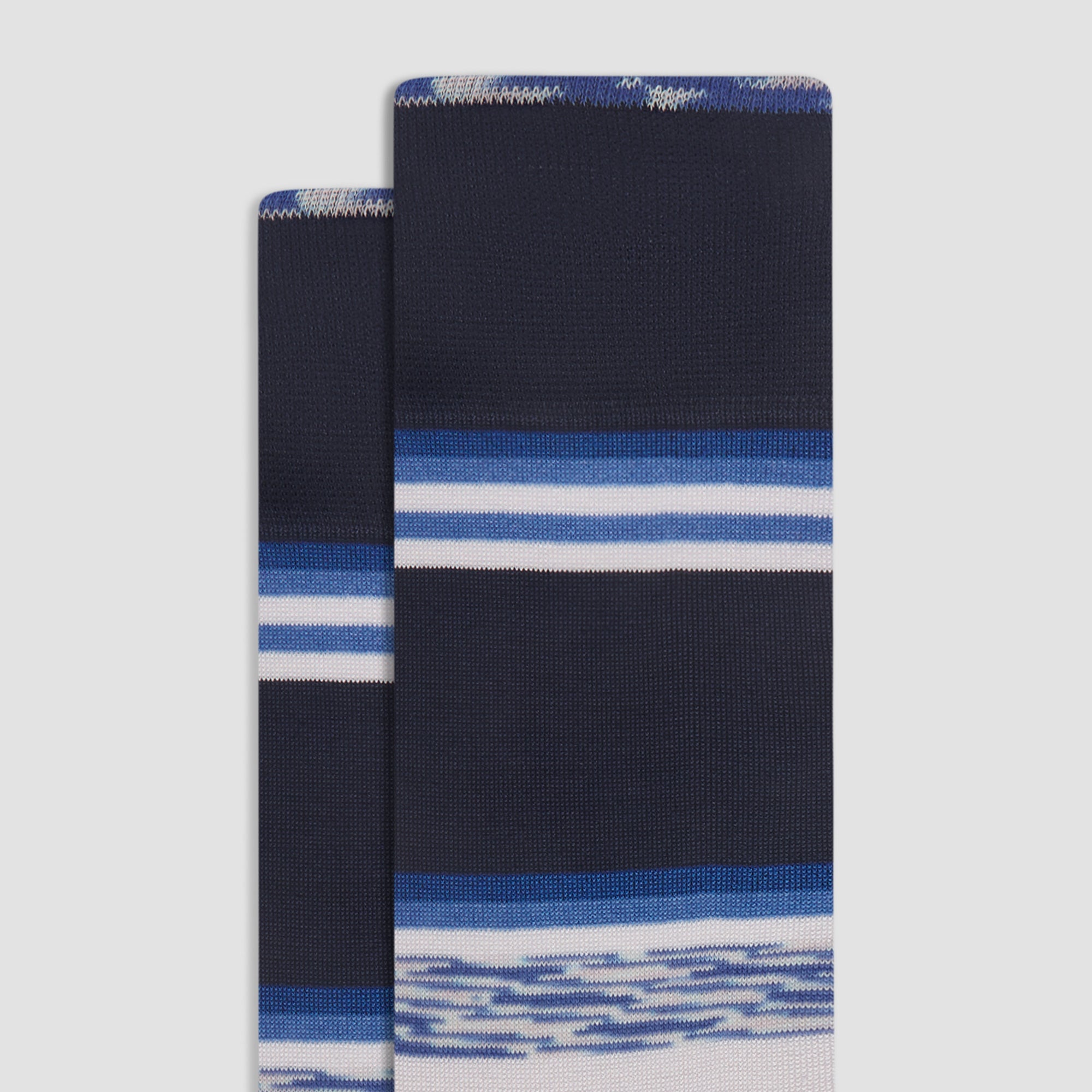Striped Mid-Calf Socks
