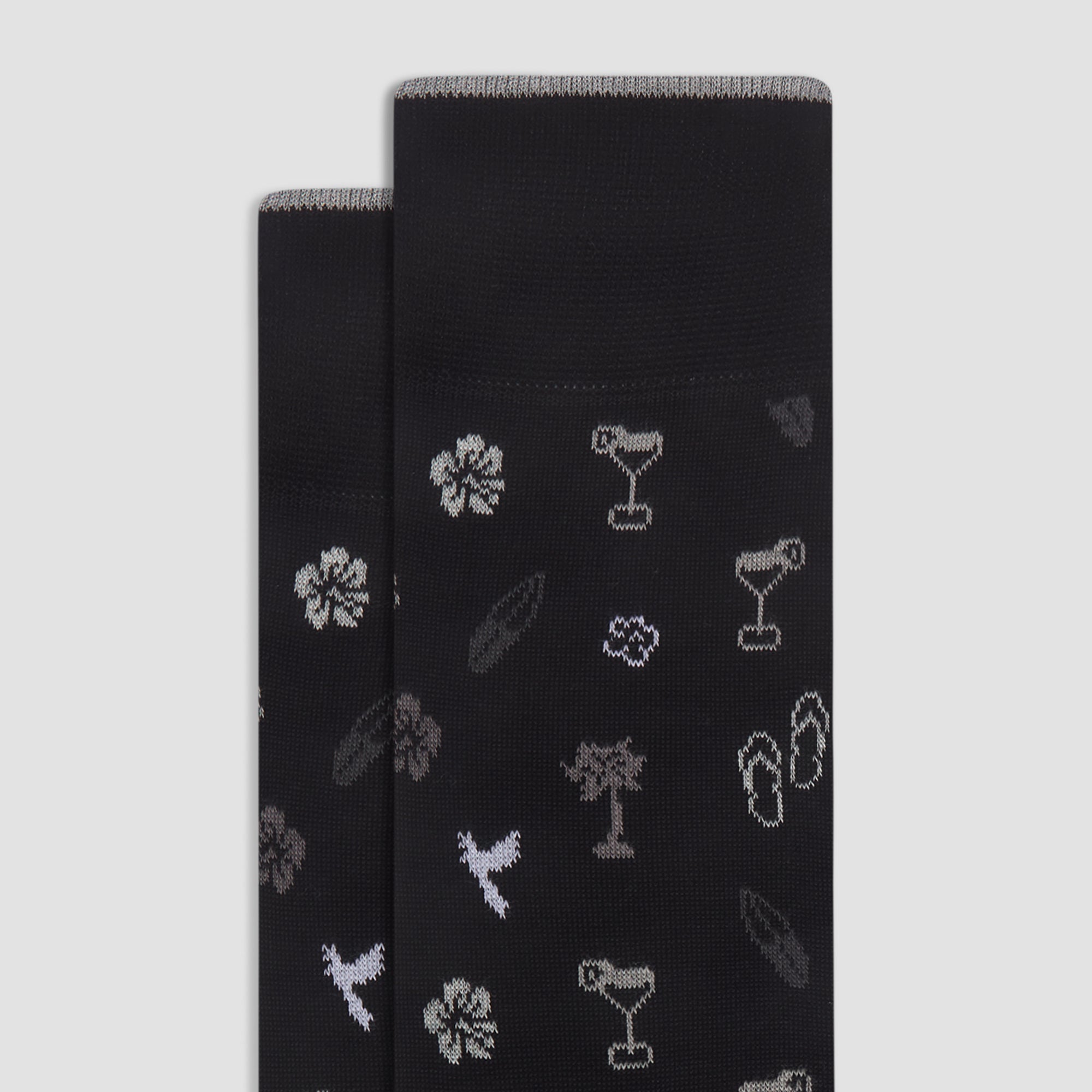 Tropical Cocktail Mid-Calf Socks