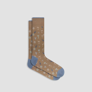 Tropical Cocktail Mid-Calf Socks