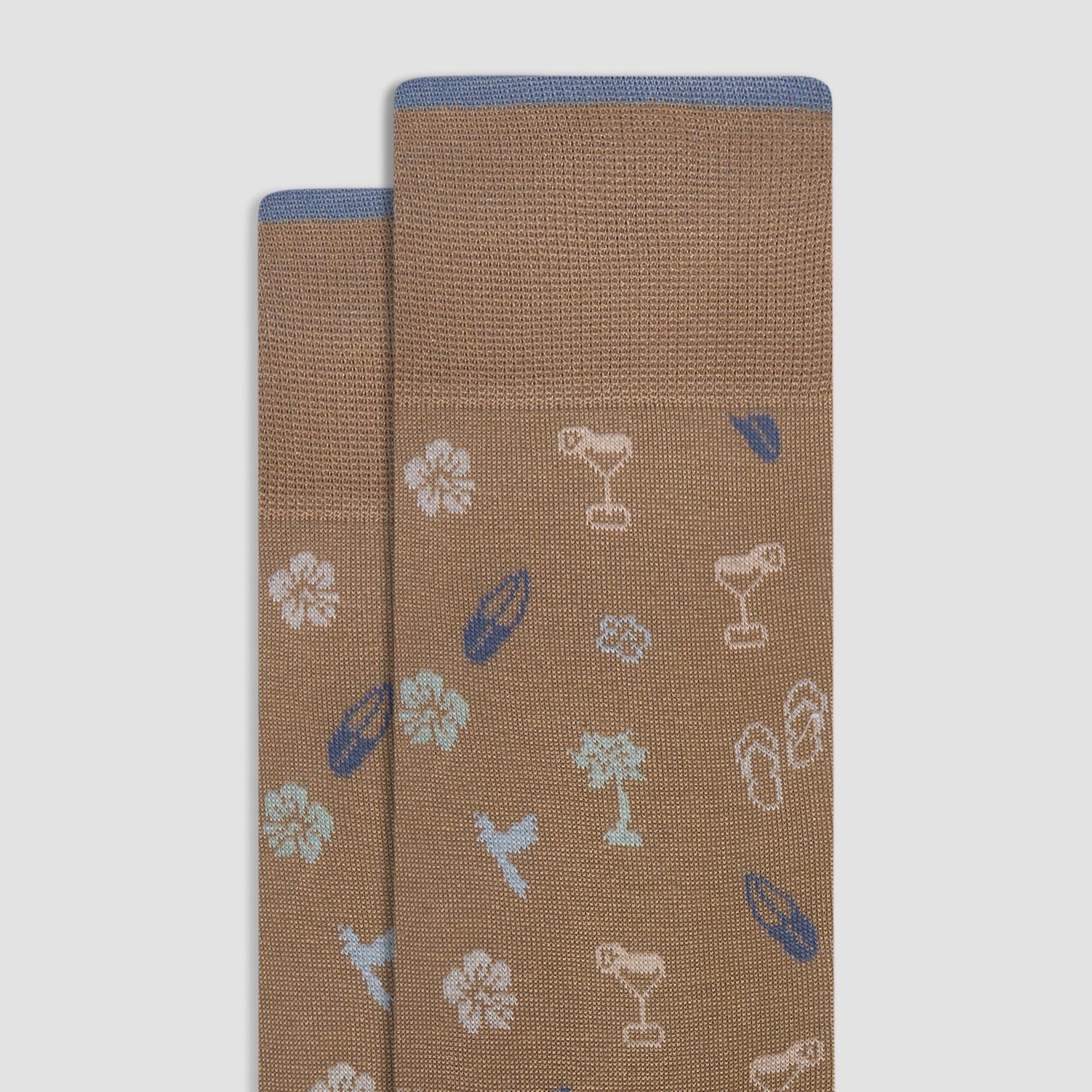 Tropical Cocktail Mid-Calf Socks