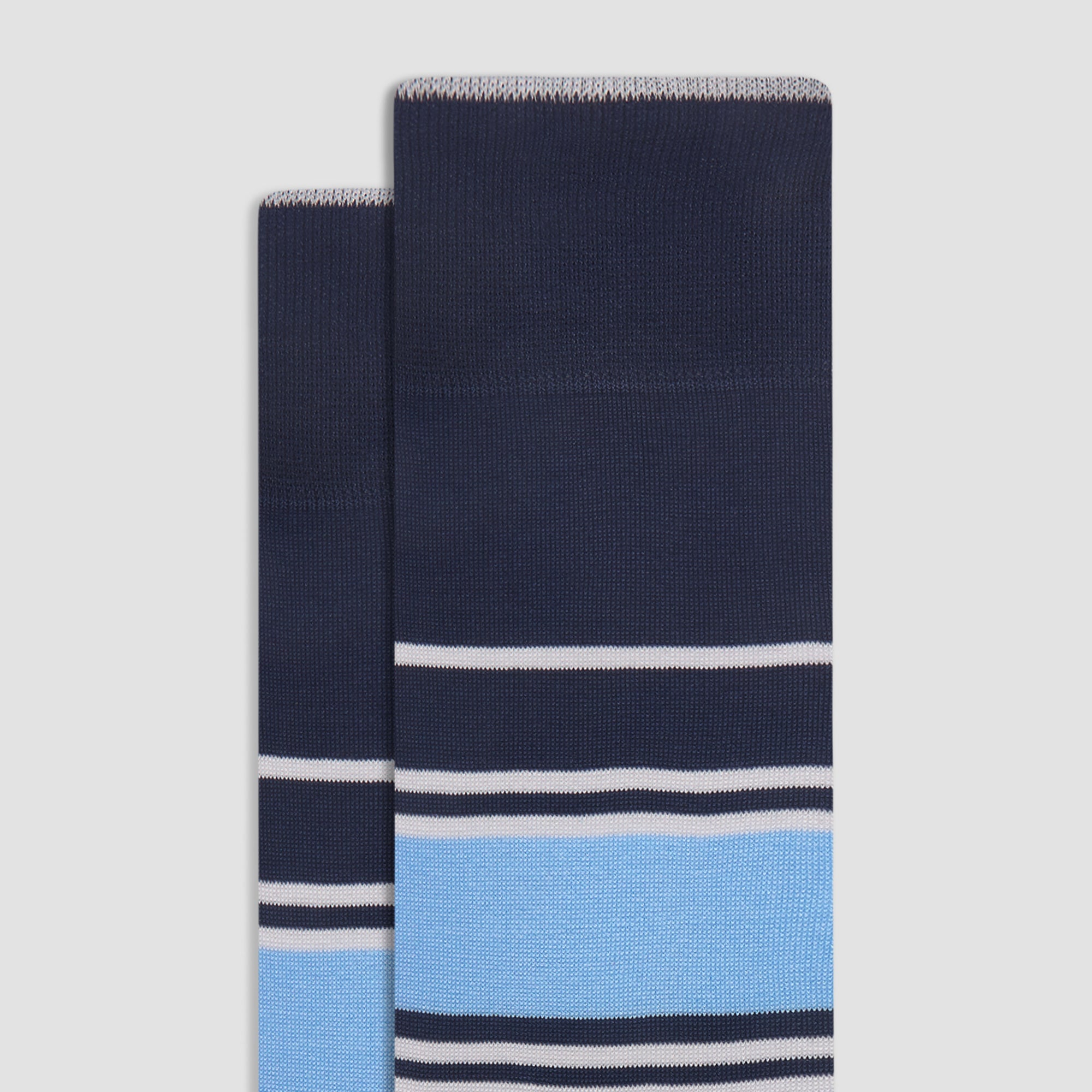 Striped Mid-Calf Socks