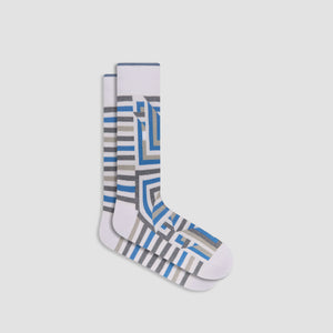 Op-Art Mid-Calf Socks