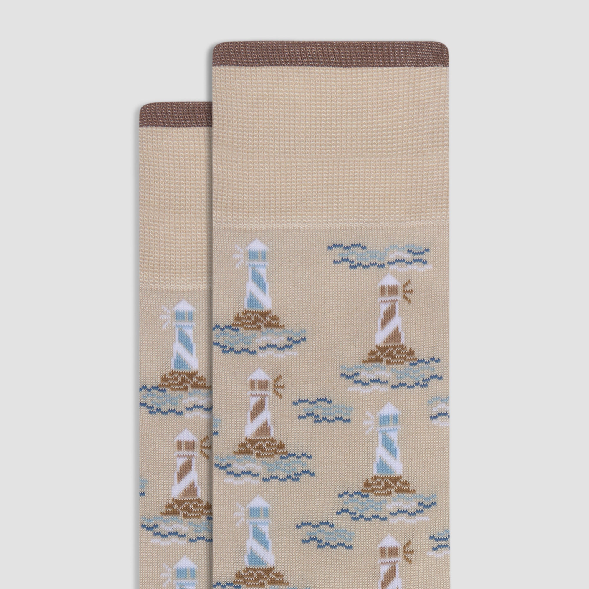 Lighthouse Mid-Calf Socks