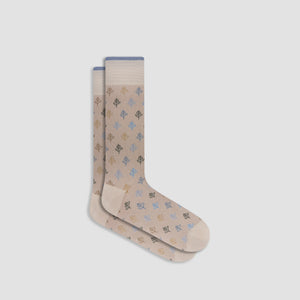Abstract Mid-Calf Socks