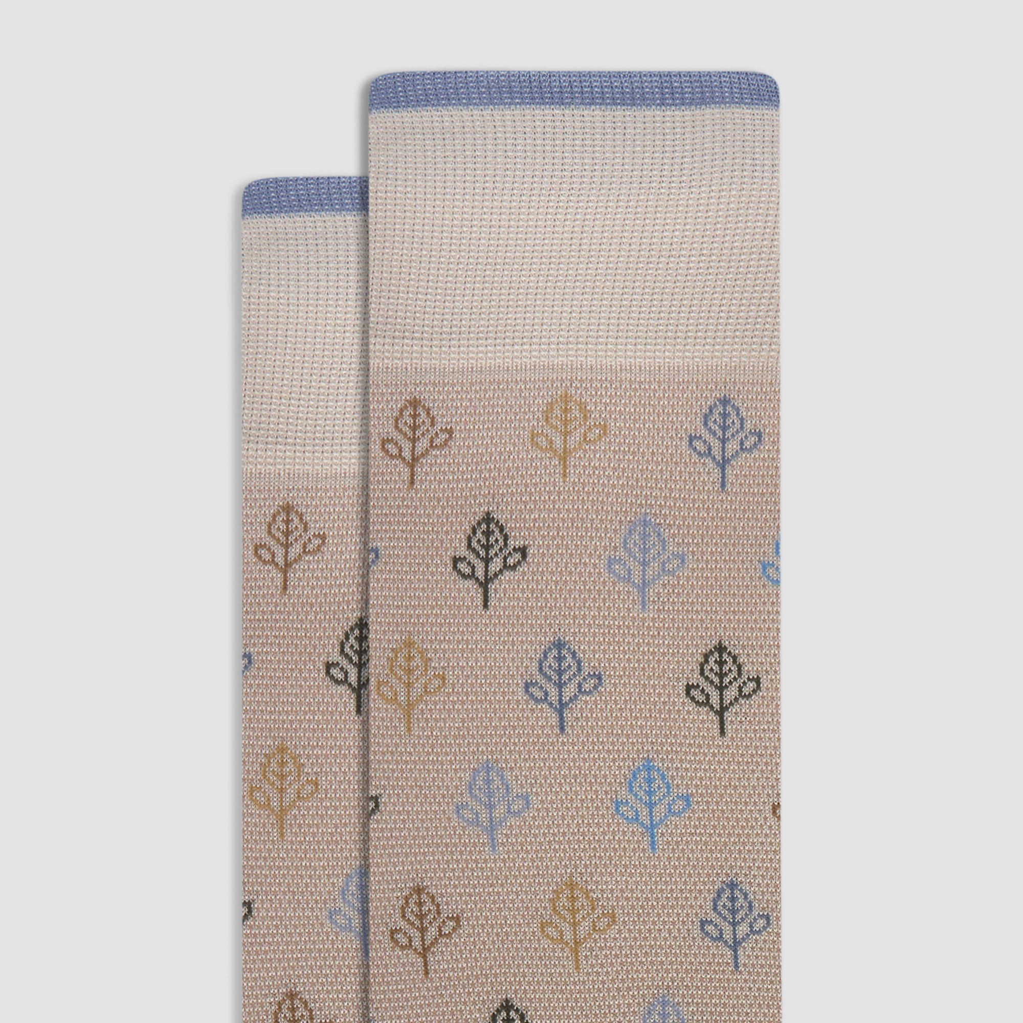 Abstract Mid-Calf Socks