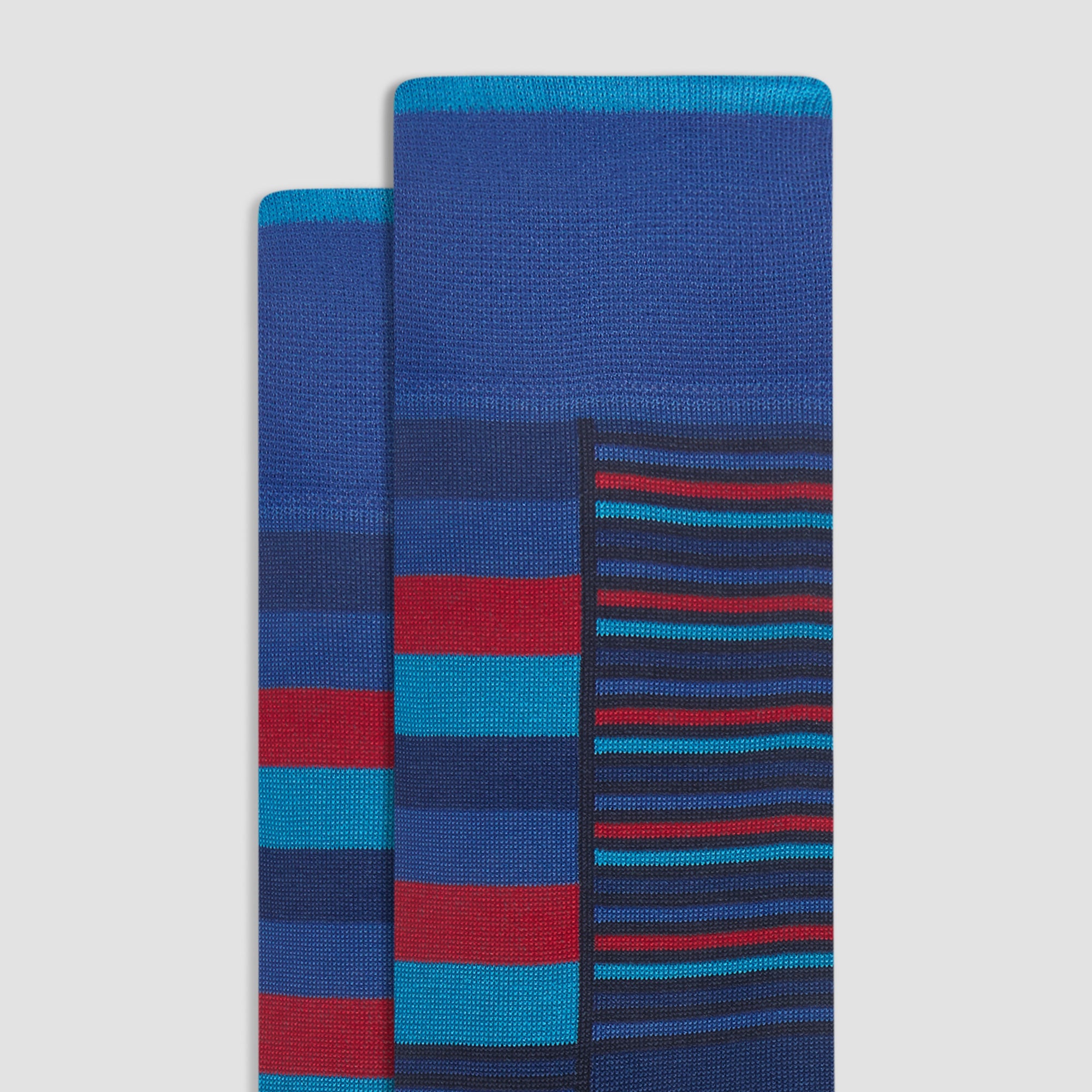 Striped Mid-Calf Socks