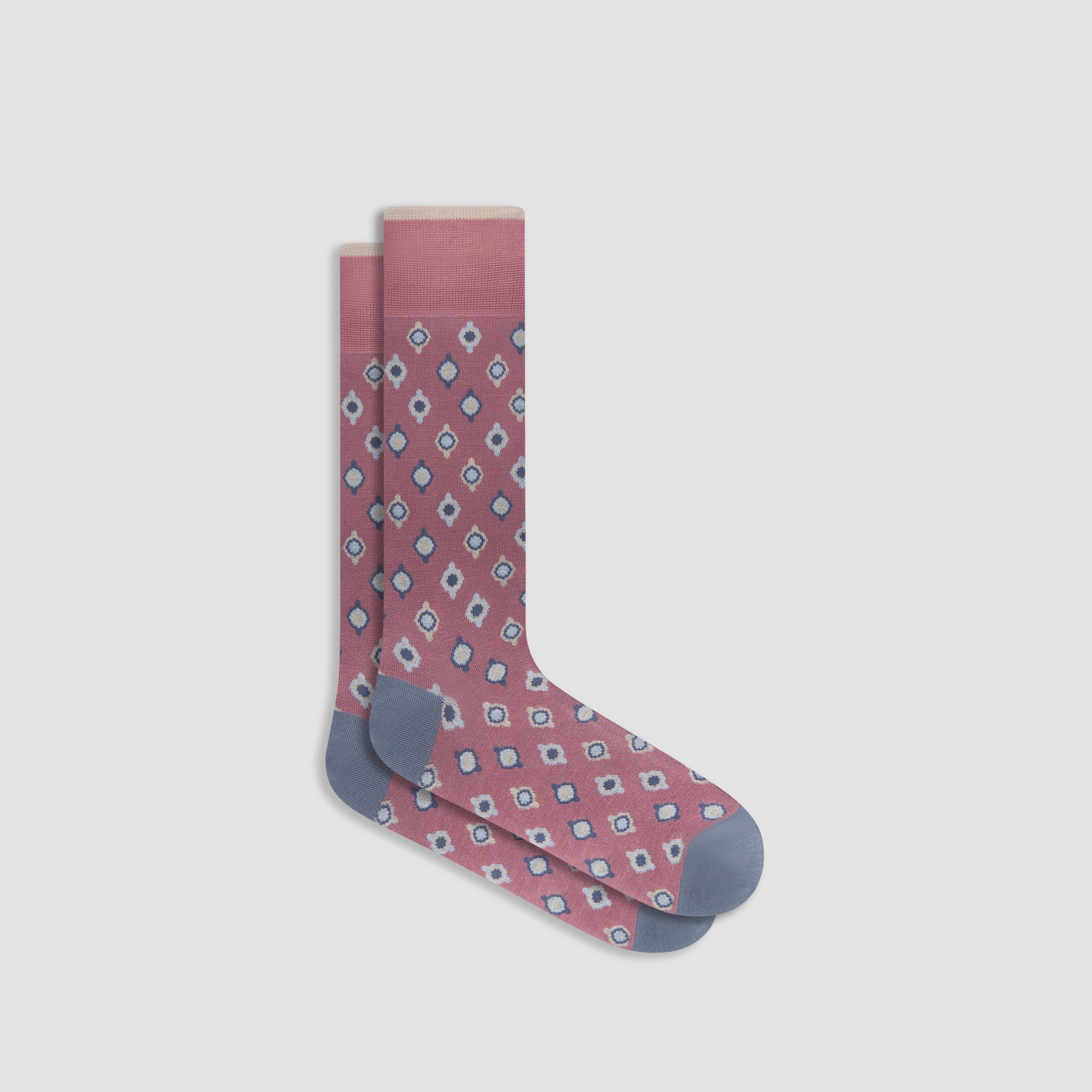 Medallion Mid-Calf Socks