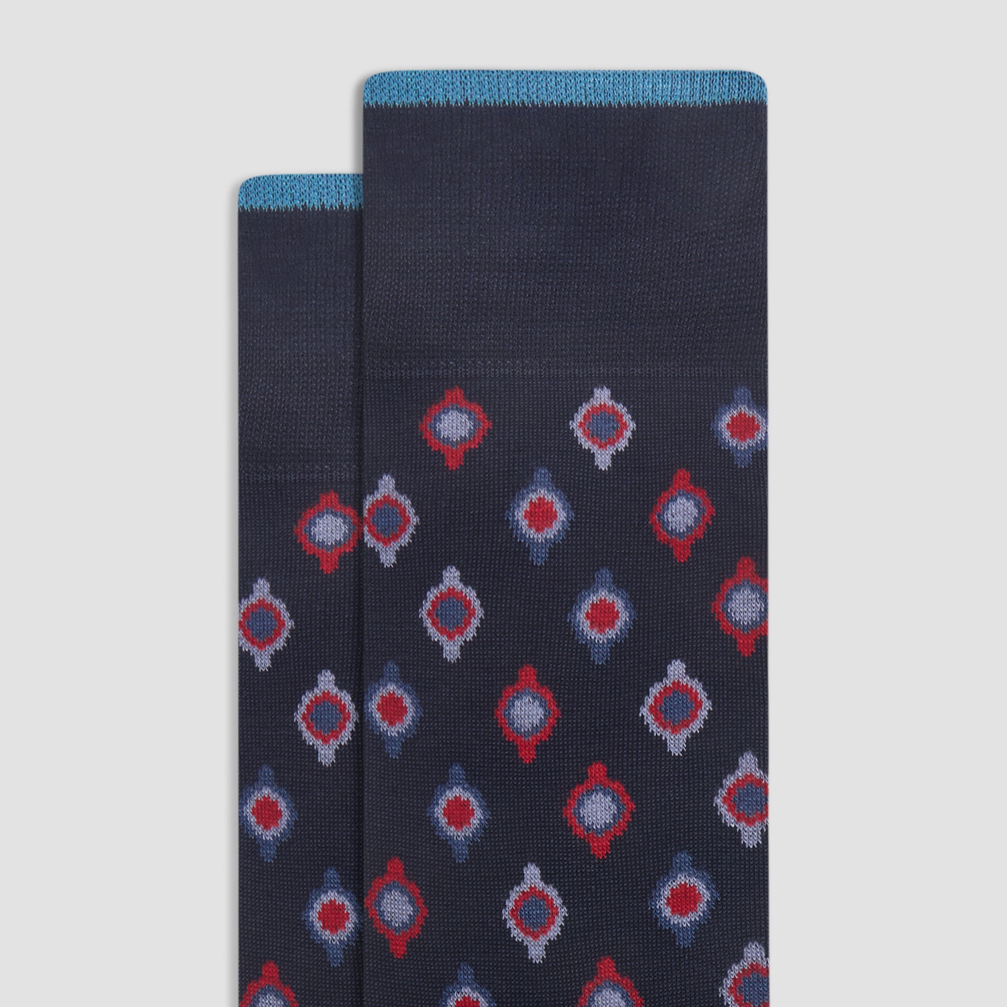 Medallion Mid-Calf Socks