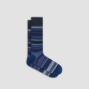 Striped Mid-Calf Socks