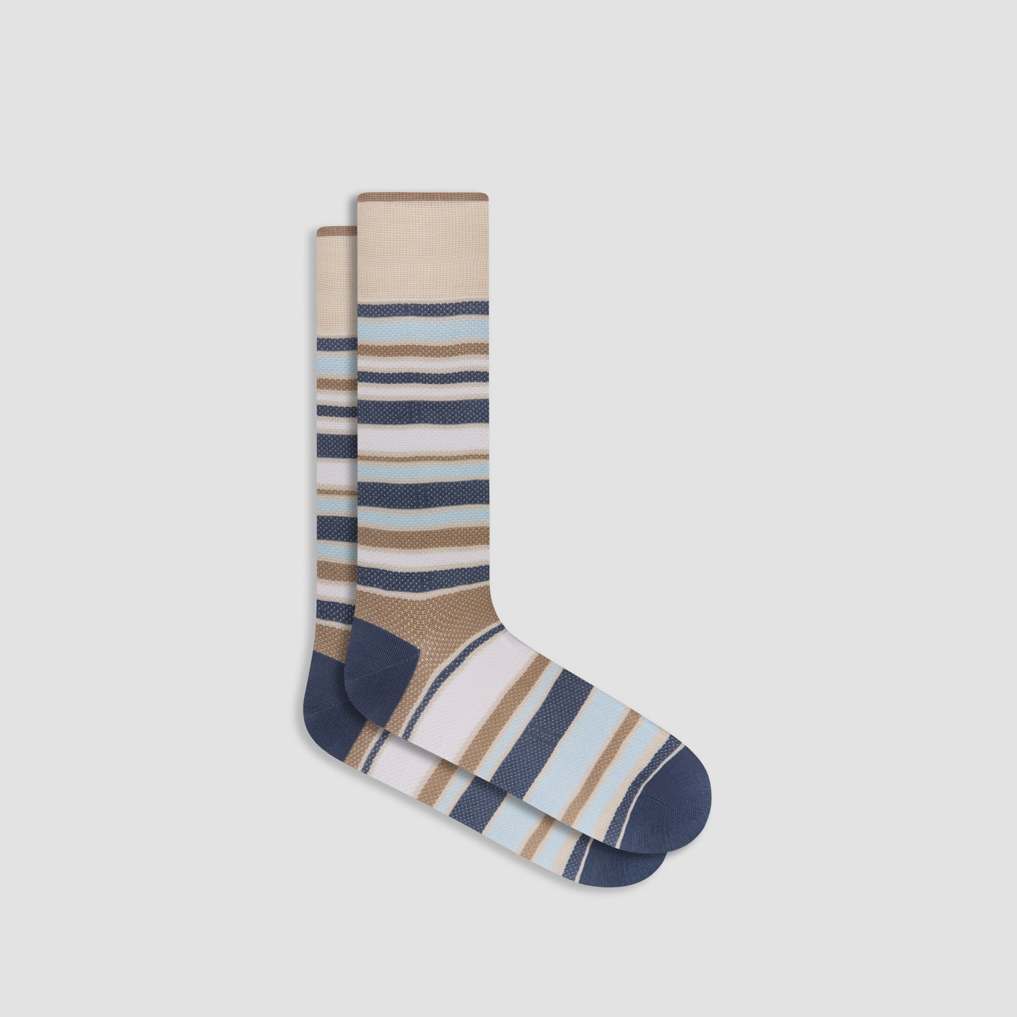 Striped Mid-Calf Socks