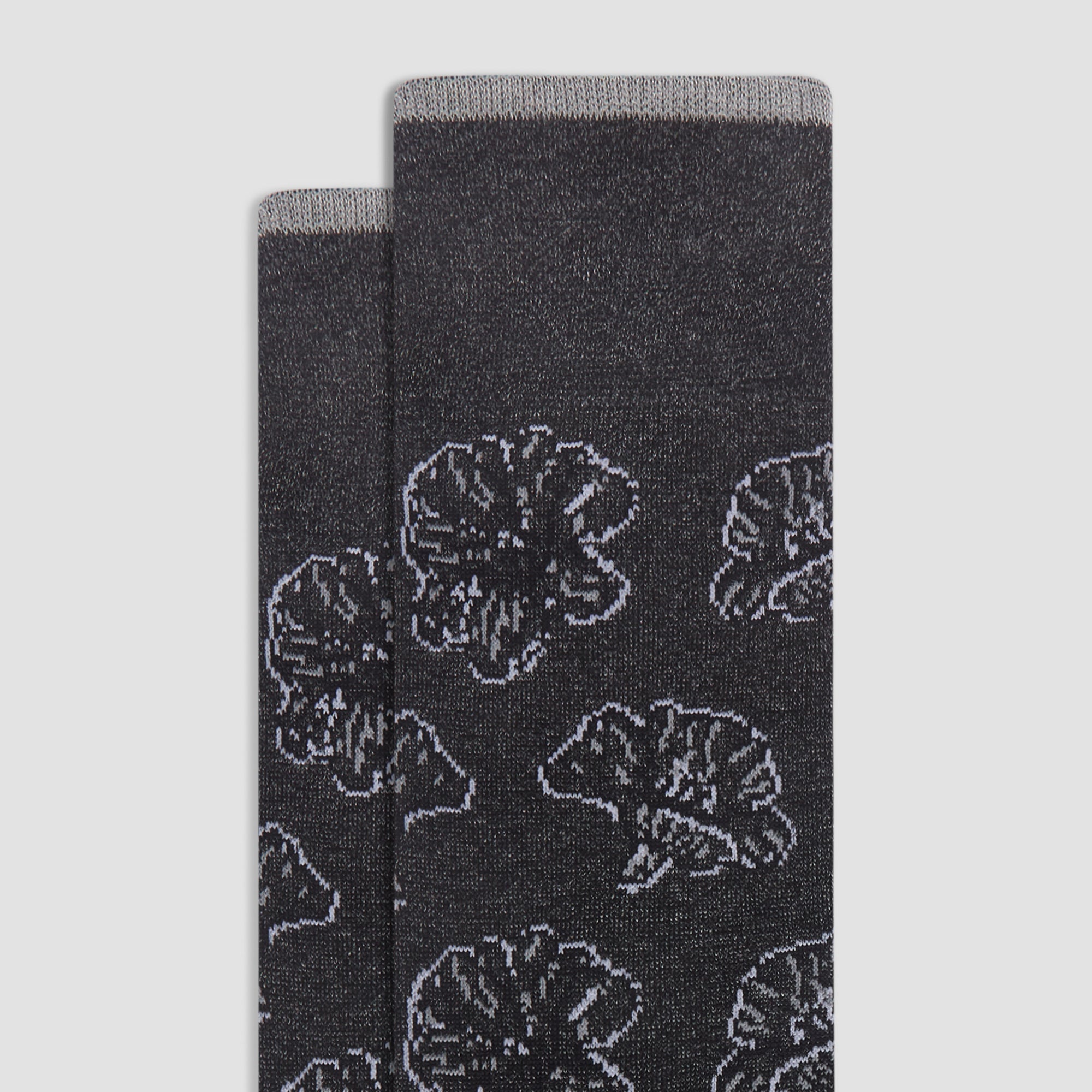 Floral Mid-Calf Socks