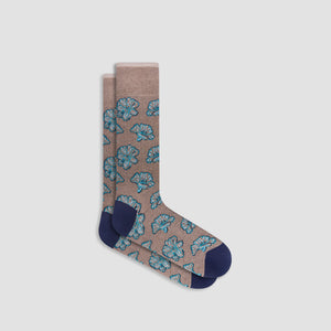 Floral Mid-Calf Socks