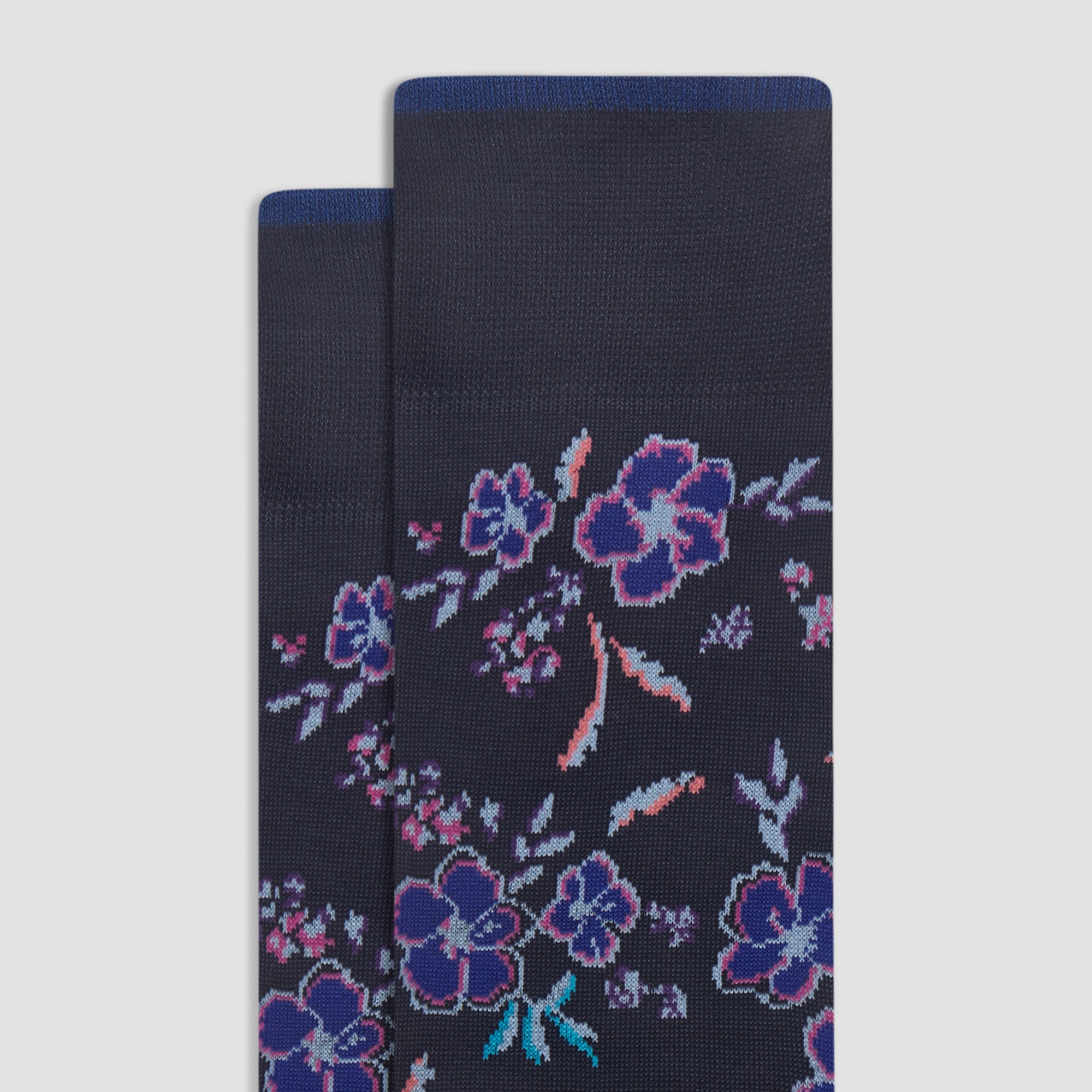 Floral Mid-Calf Socks