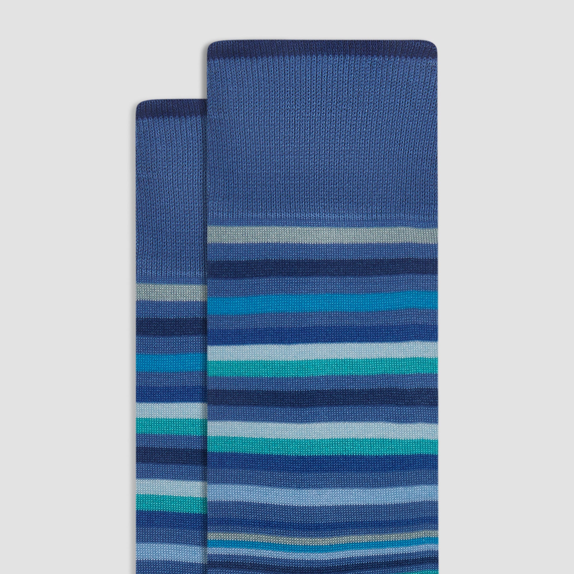 Striped Mid-Calf Socks