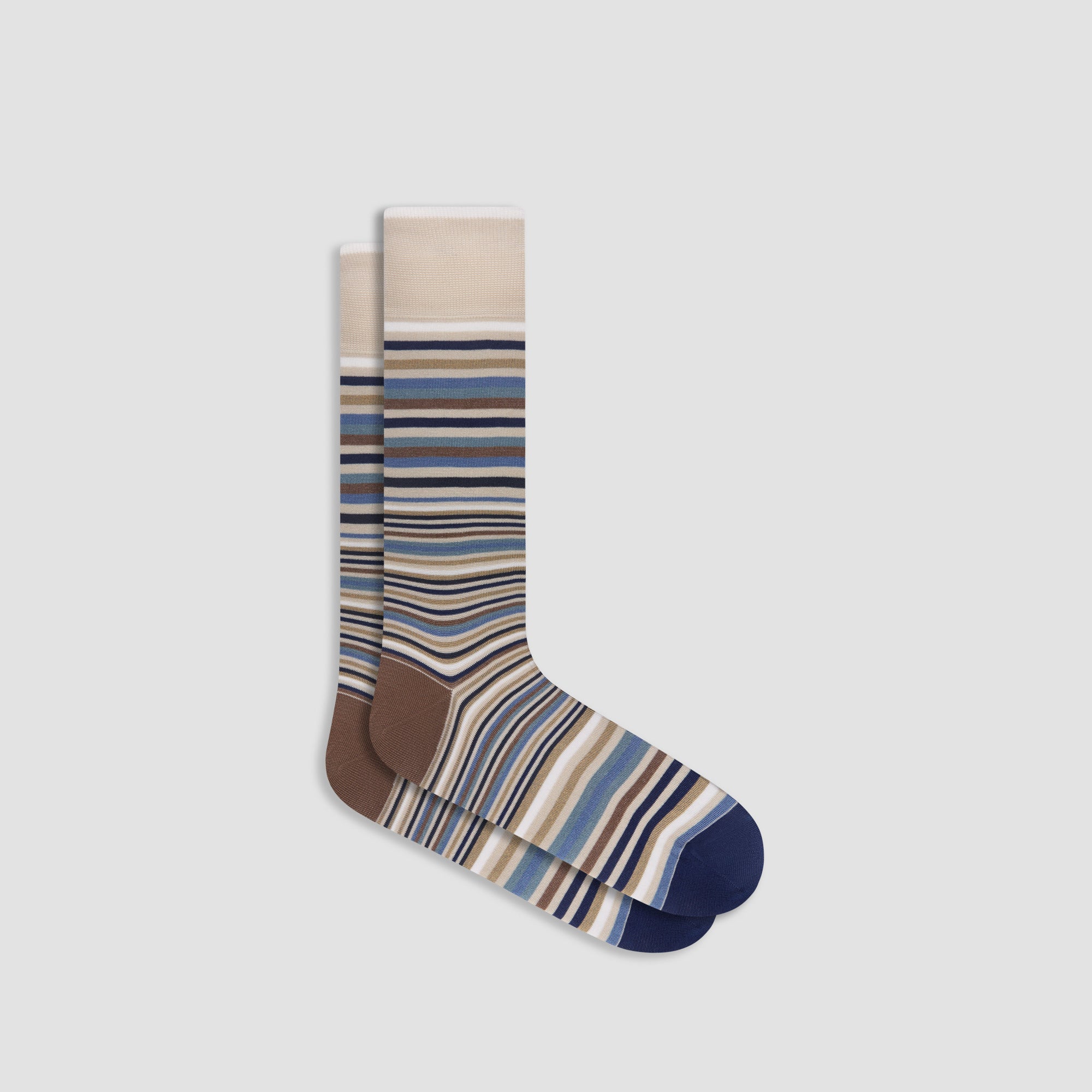 Striped Mid-Calf Socks