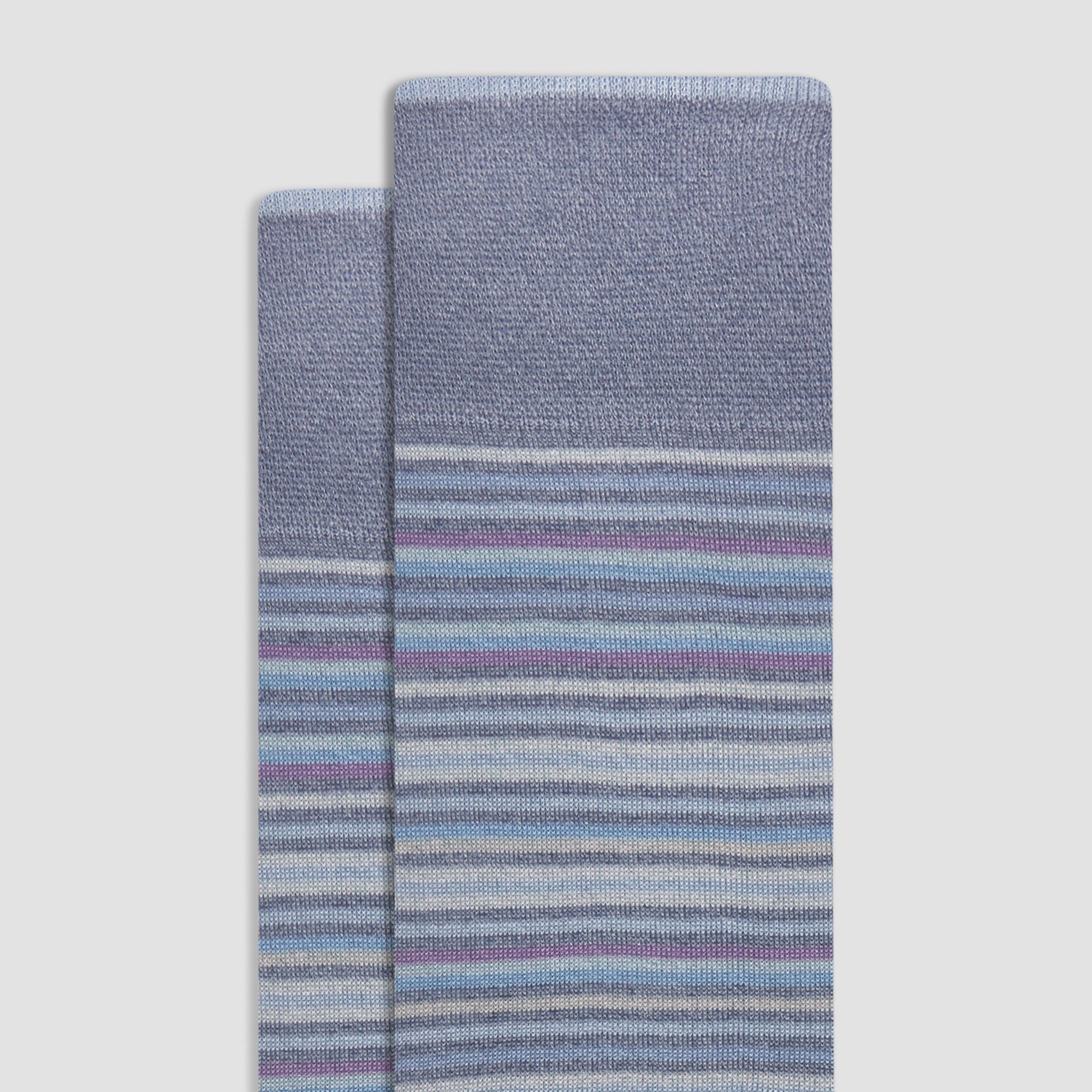 Striped Mid-Calf Socks