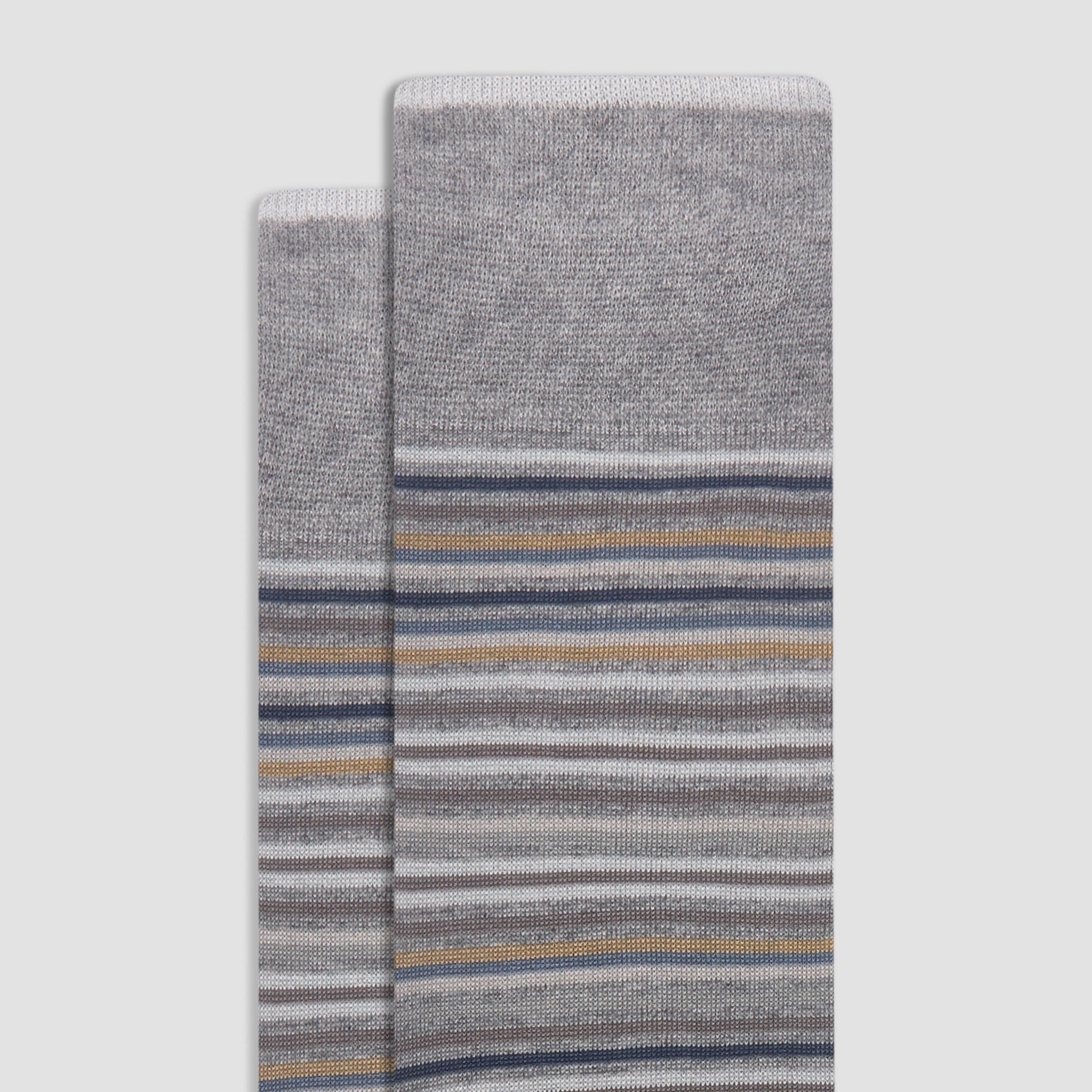 Striped Mid-Calf Socks
