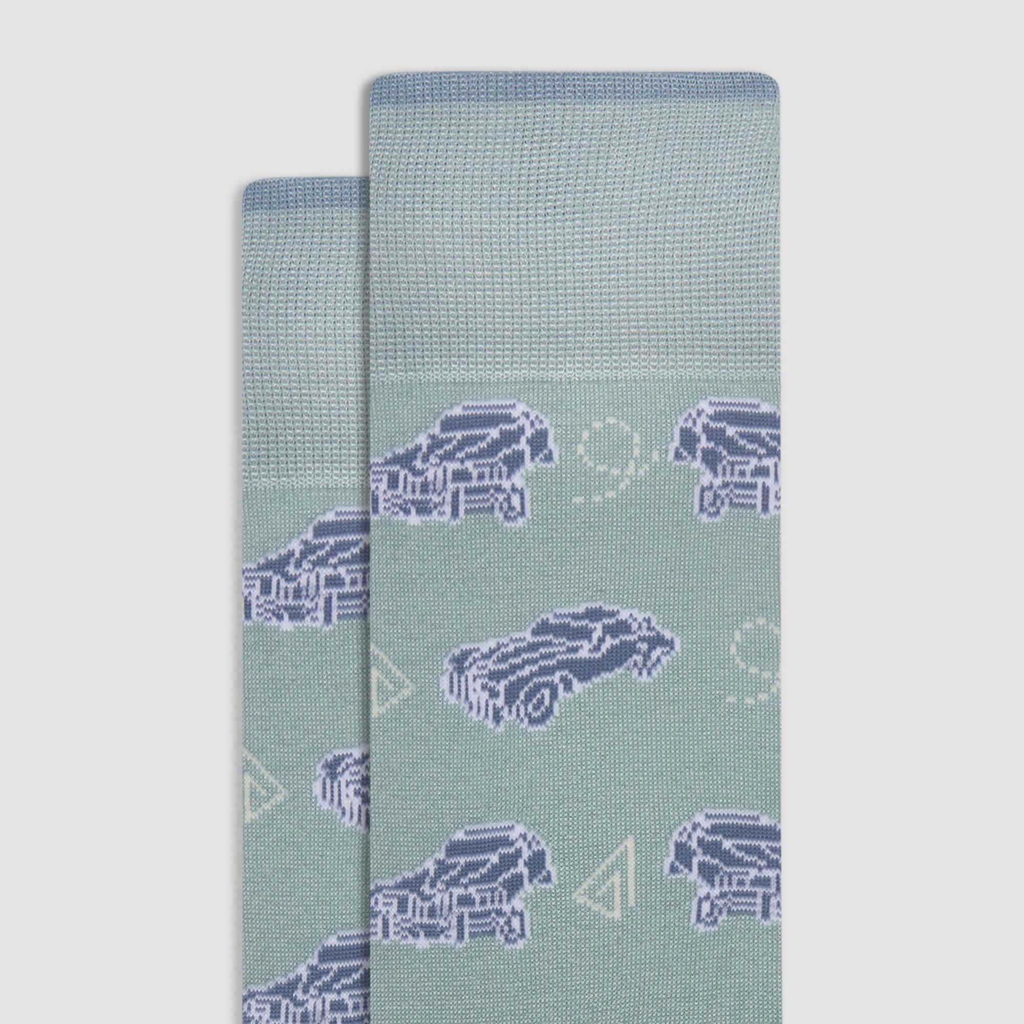 Vintage Car Mid-Calf Socks