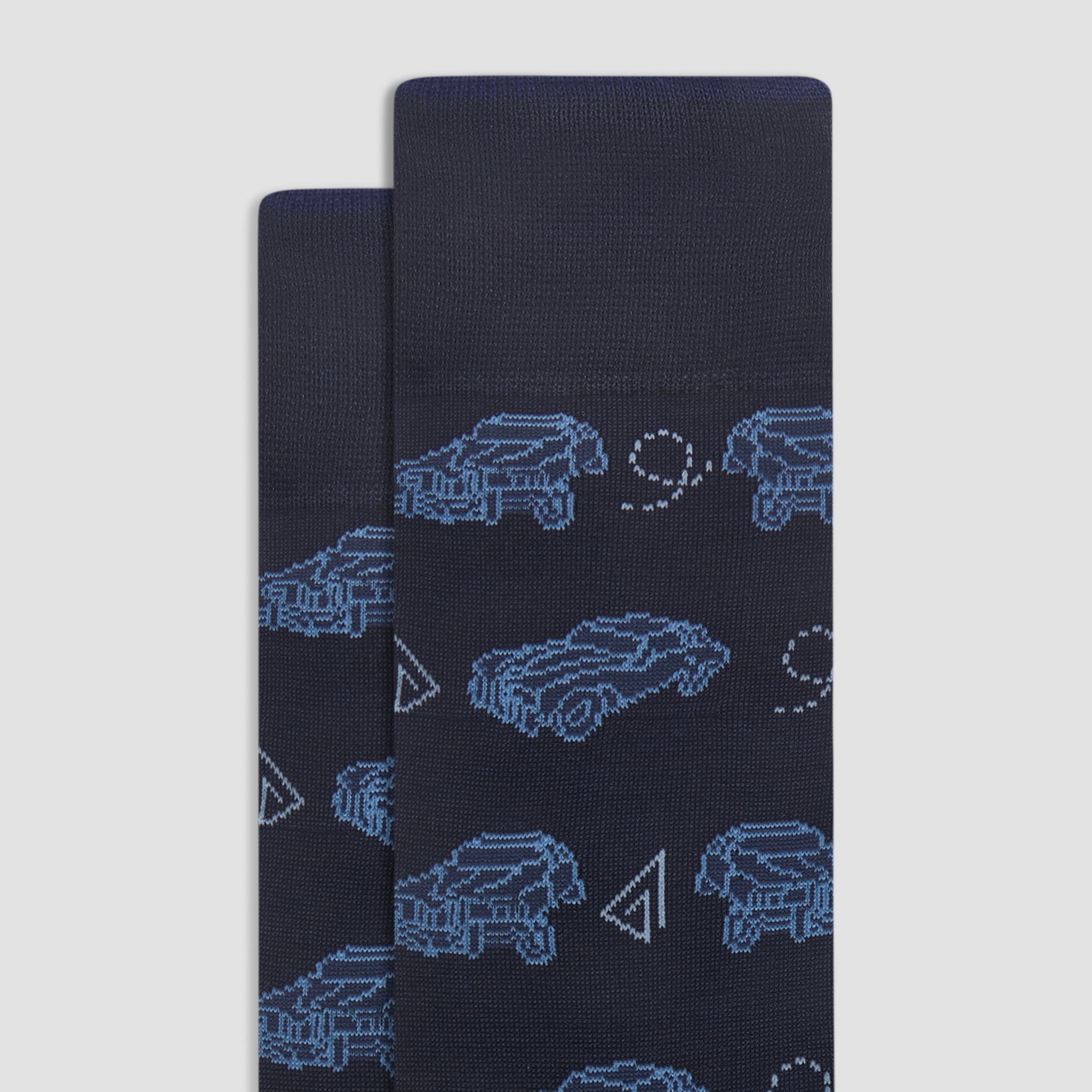 Vintage Car Mid-Calf Socks