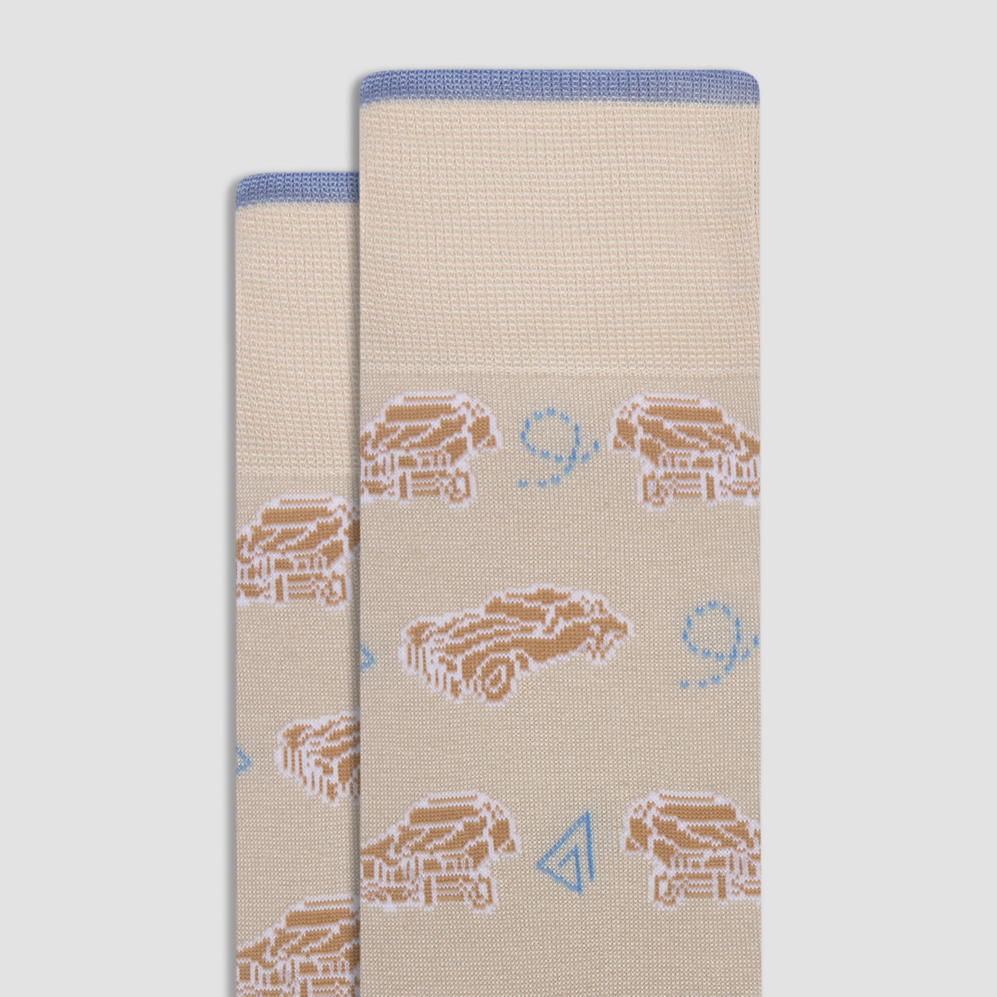 Vintage Car Mid-Calf Socks