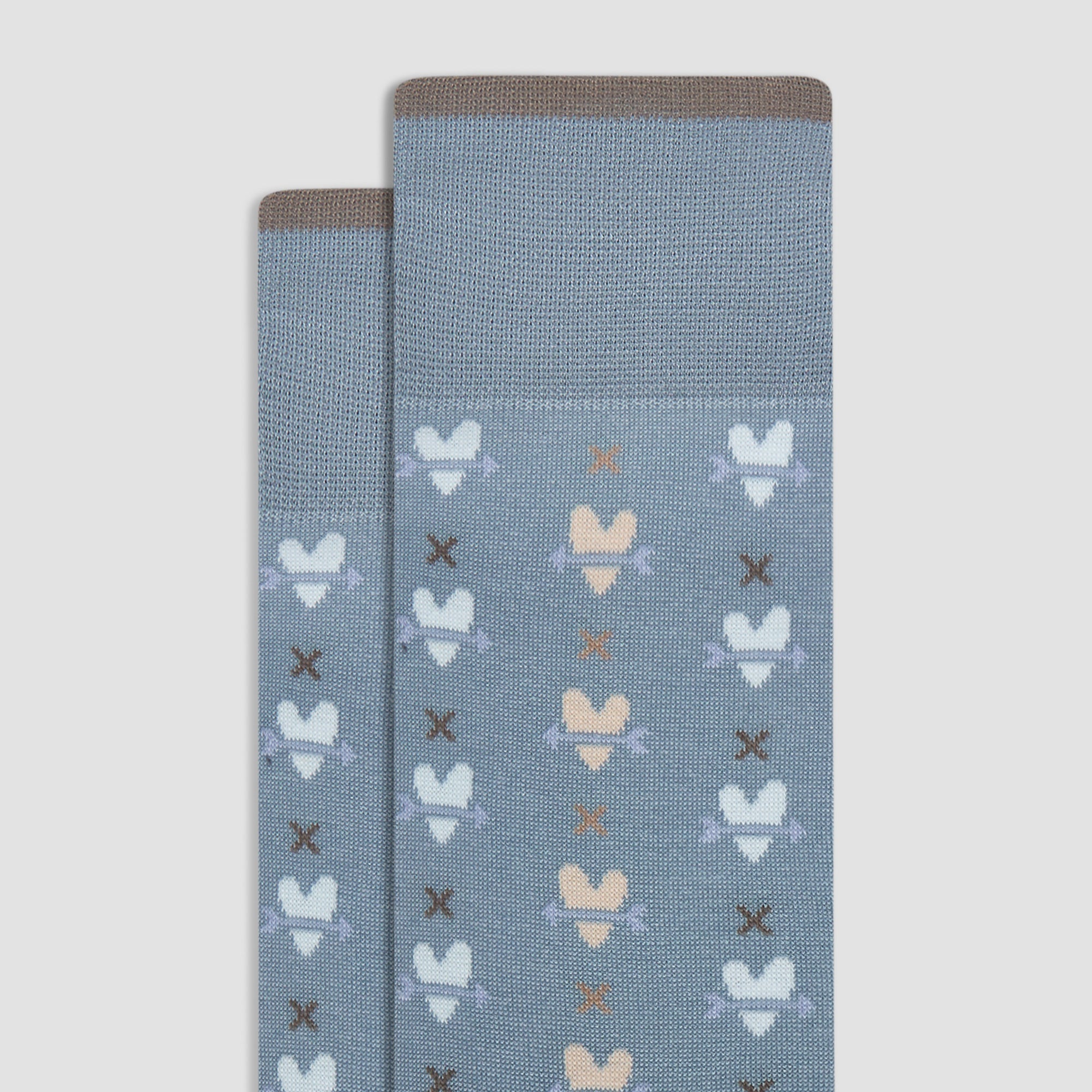Heart & Arrow Mid-Calf Socks