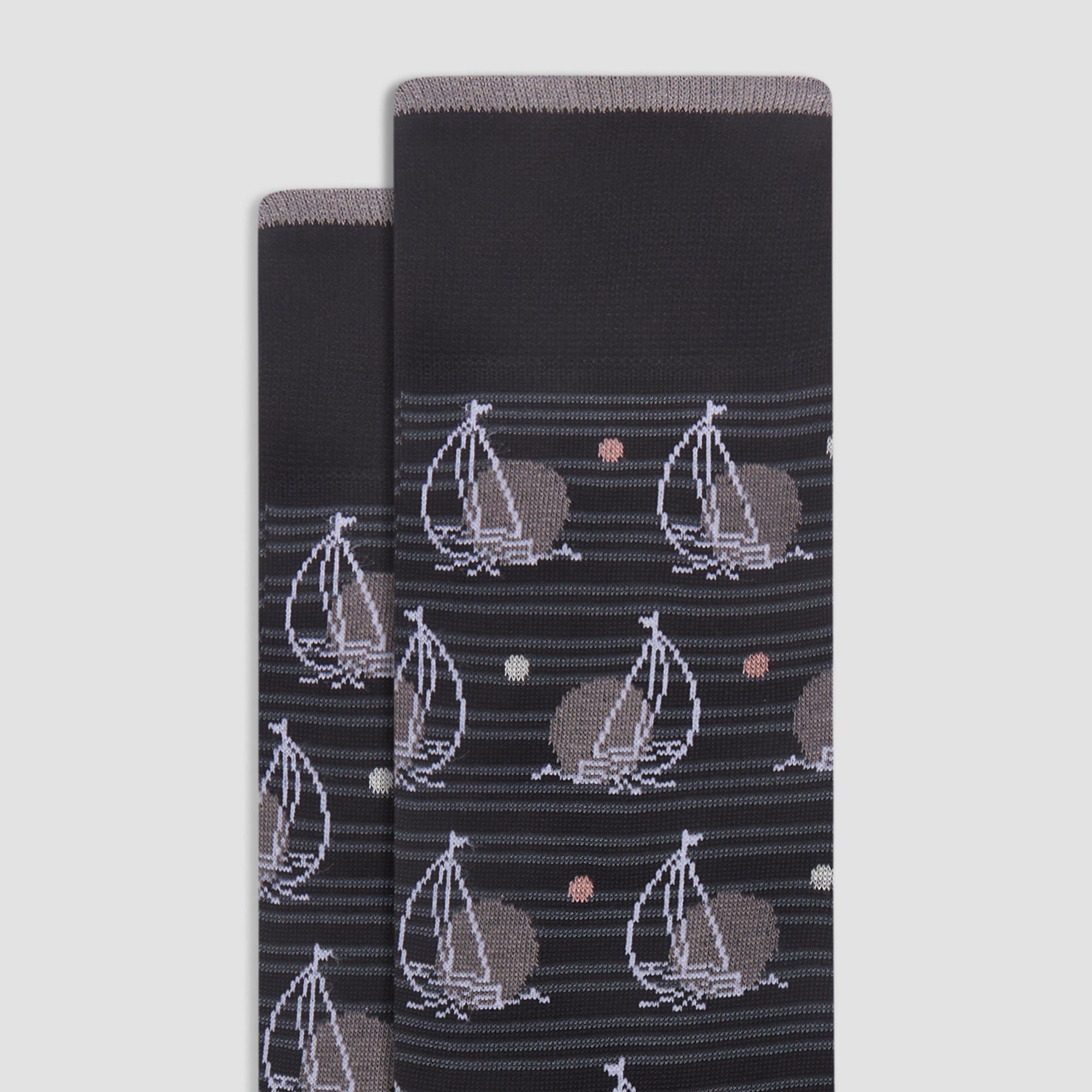 Sailboat Mid-Calf Socks