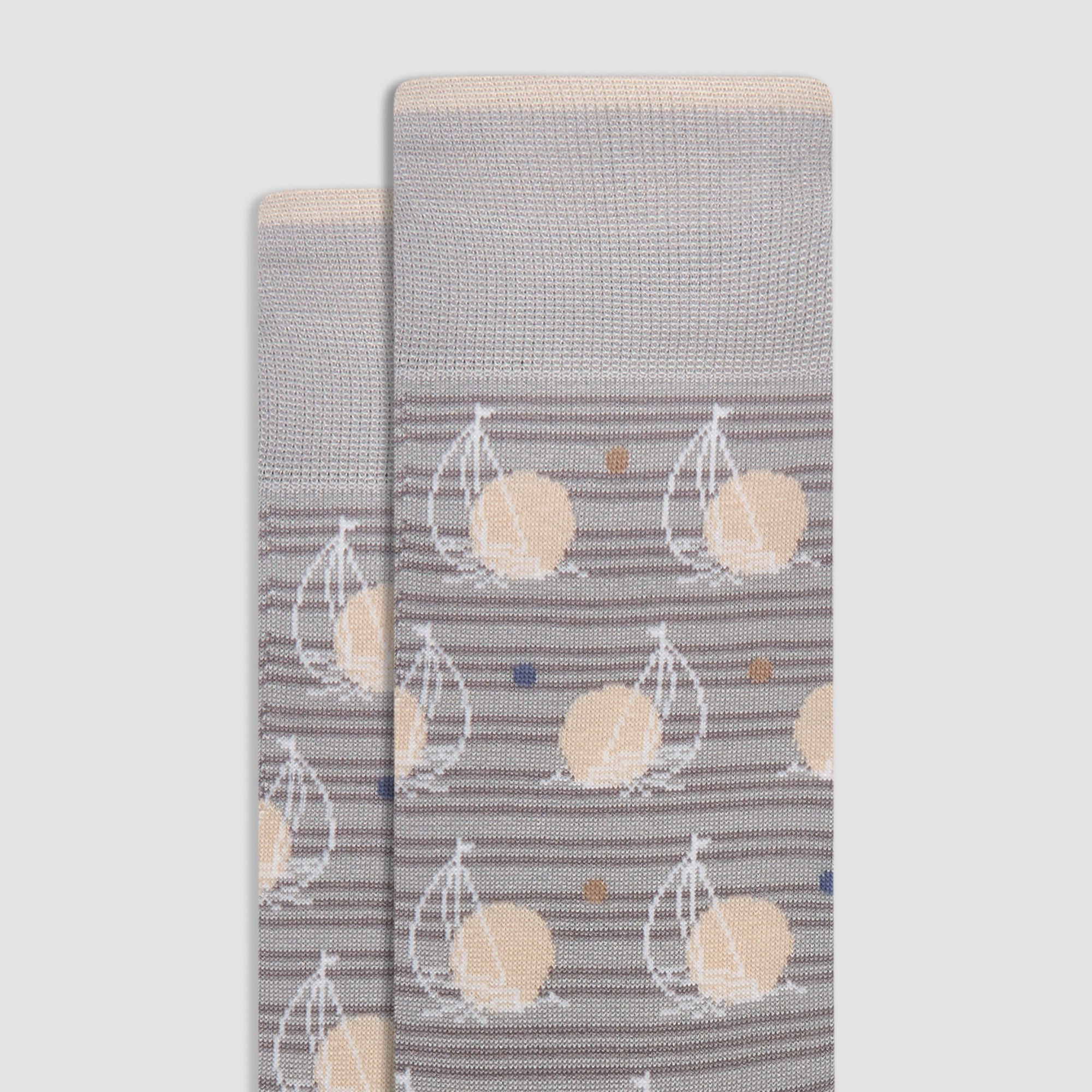 Sailboat Mid-Calf Socks