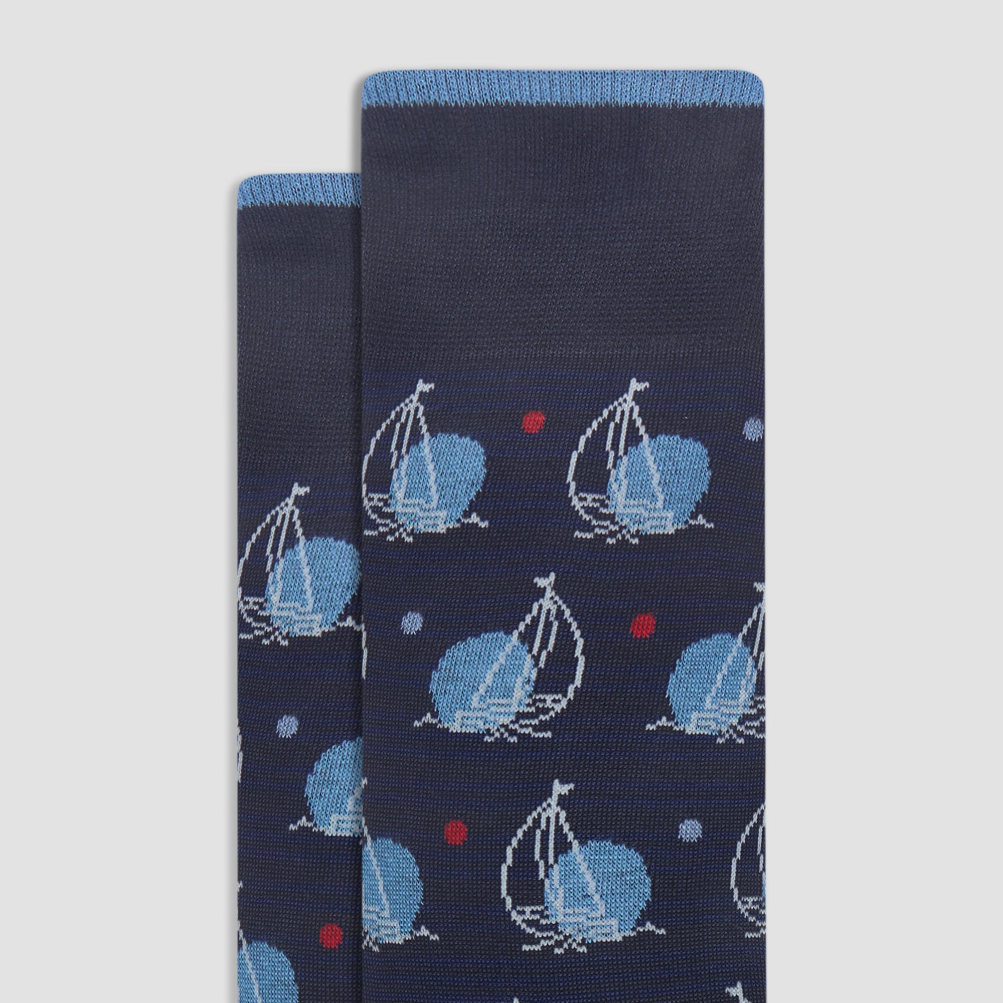 Sailboat Mid-Calf Socks