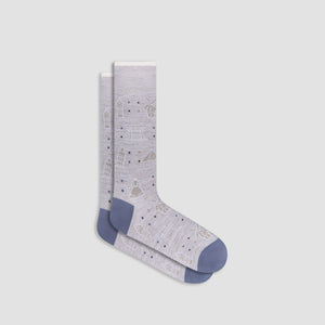 World Landmarks Mid-Calf Socks