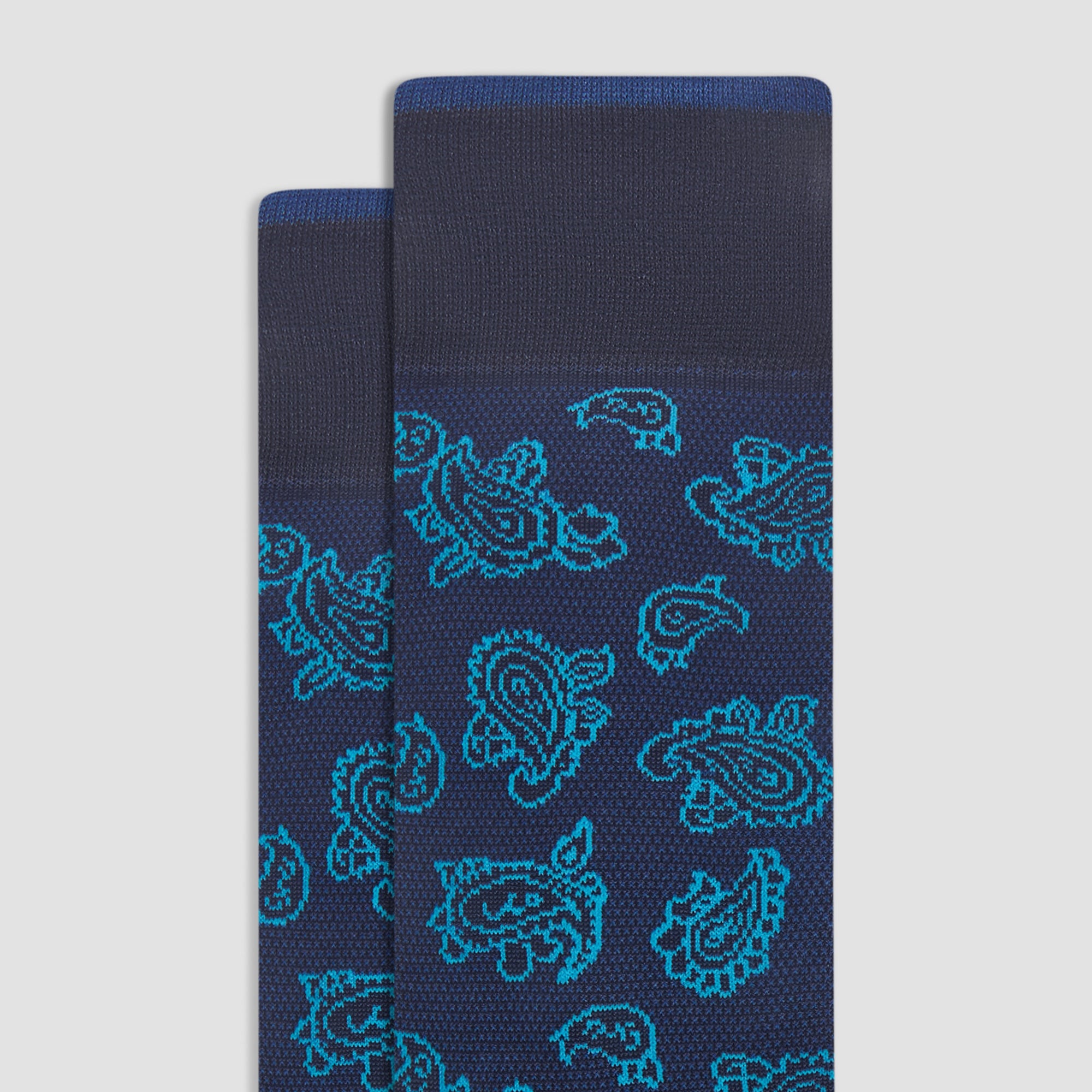 Paisley Mid-Calf Socks