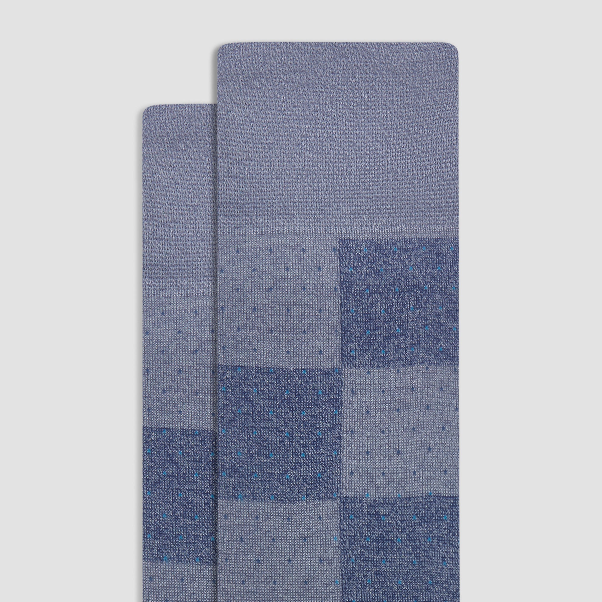 Checkerboard Mid-Calf Socks