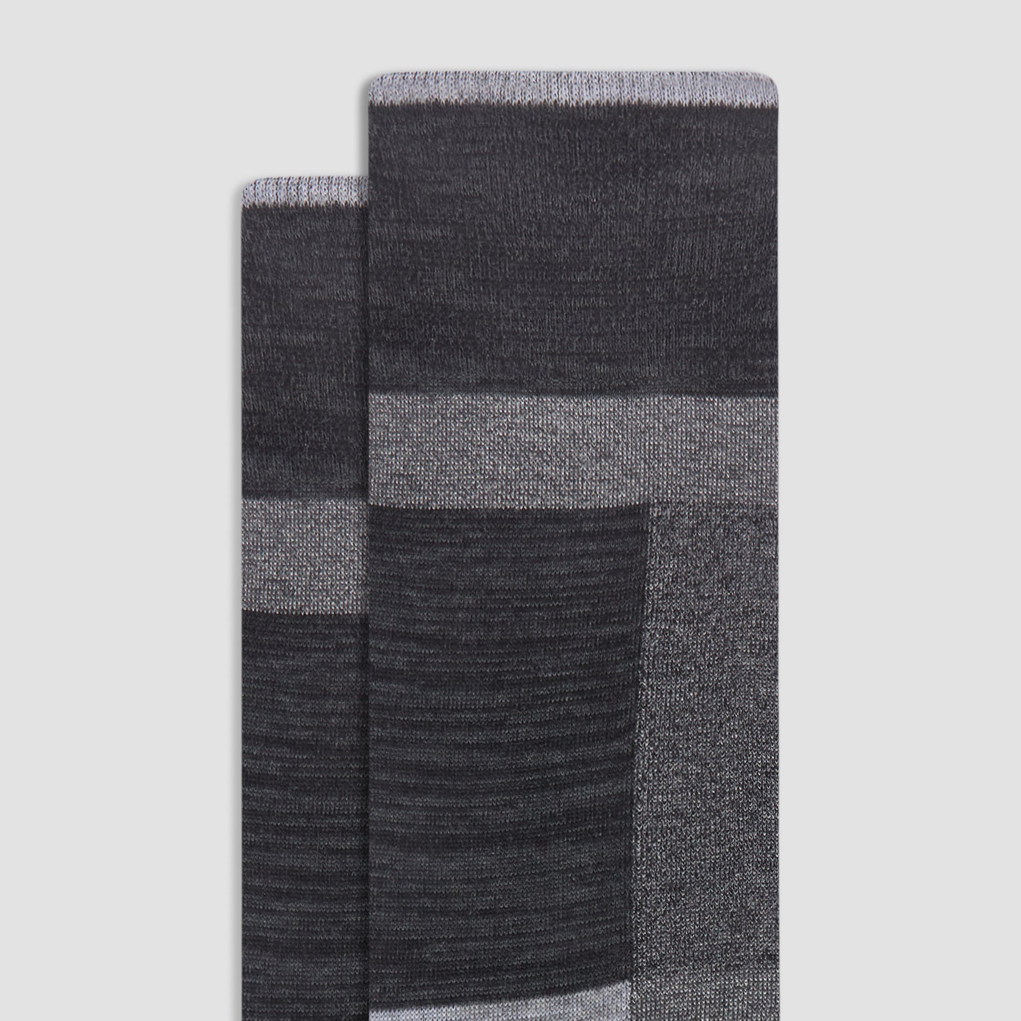 Check Mid-Calf Socks