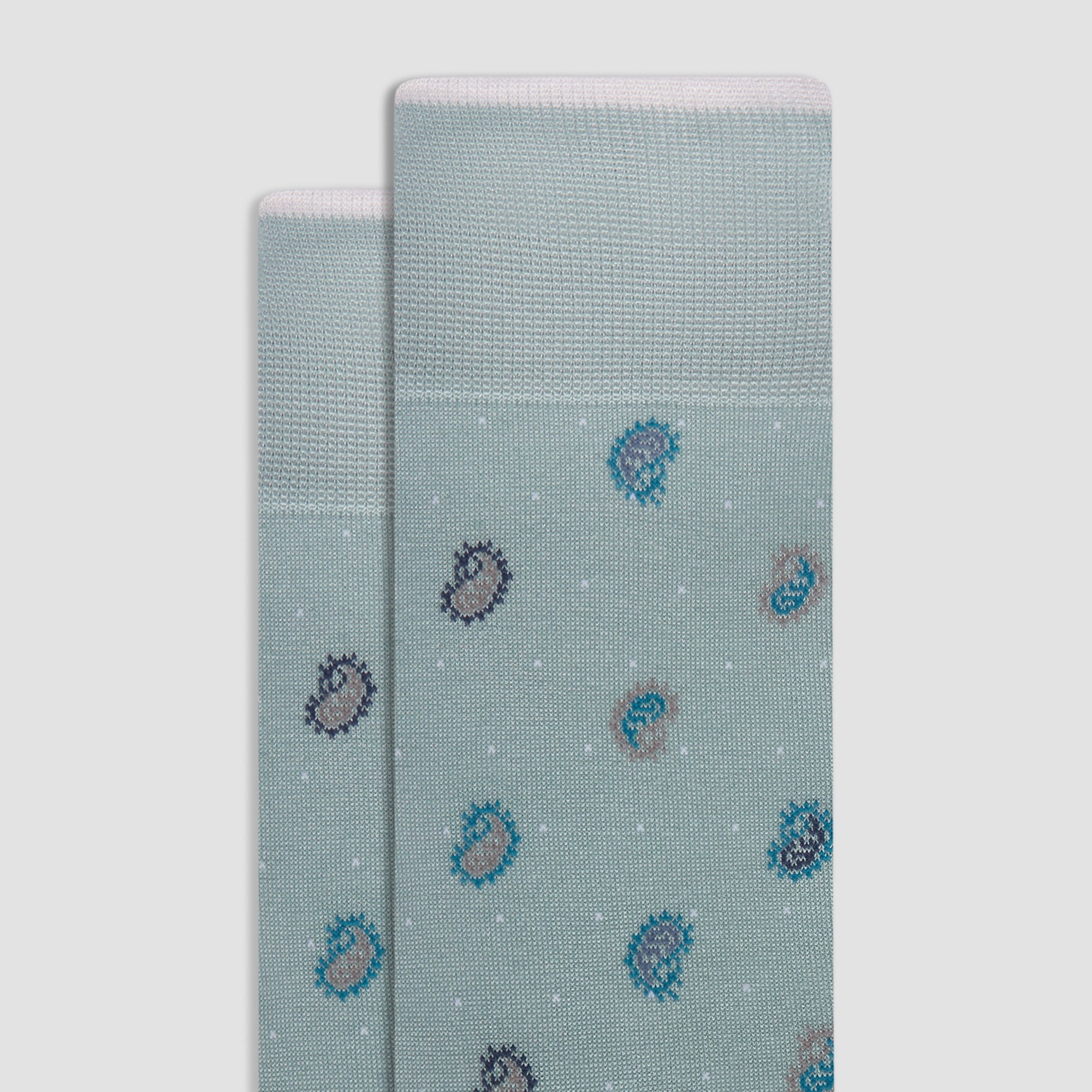 Paisley Mid-Calf Socks