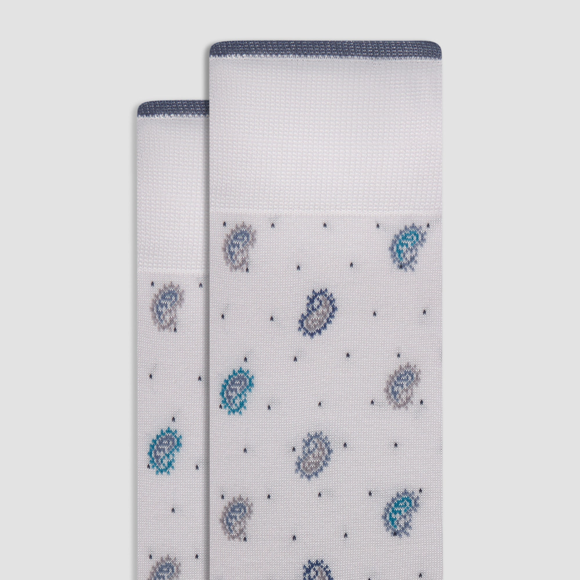 Paisley Mid-Calf Socks