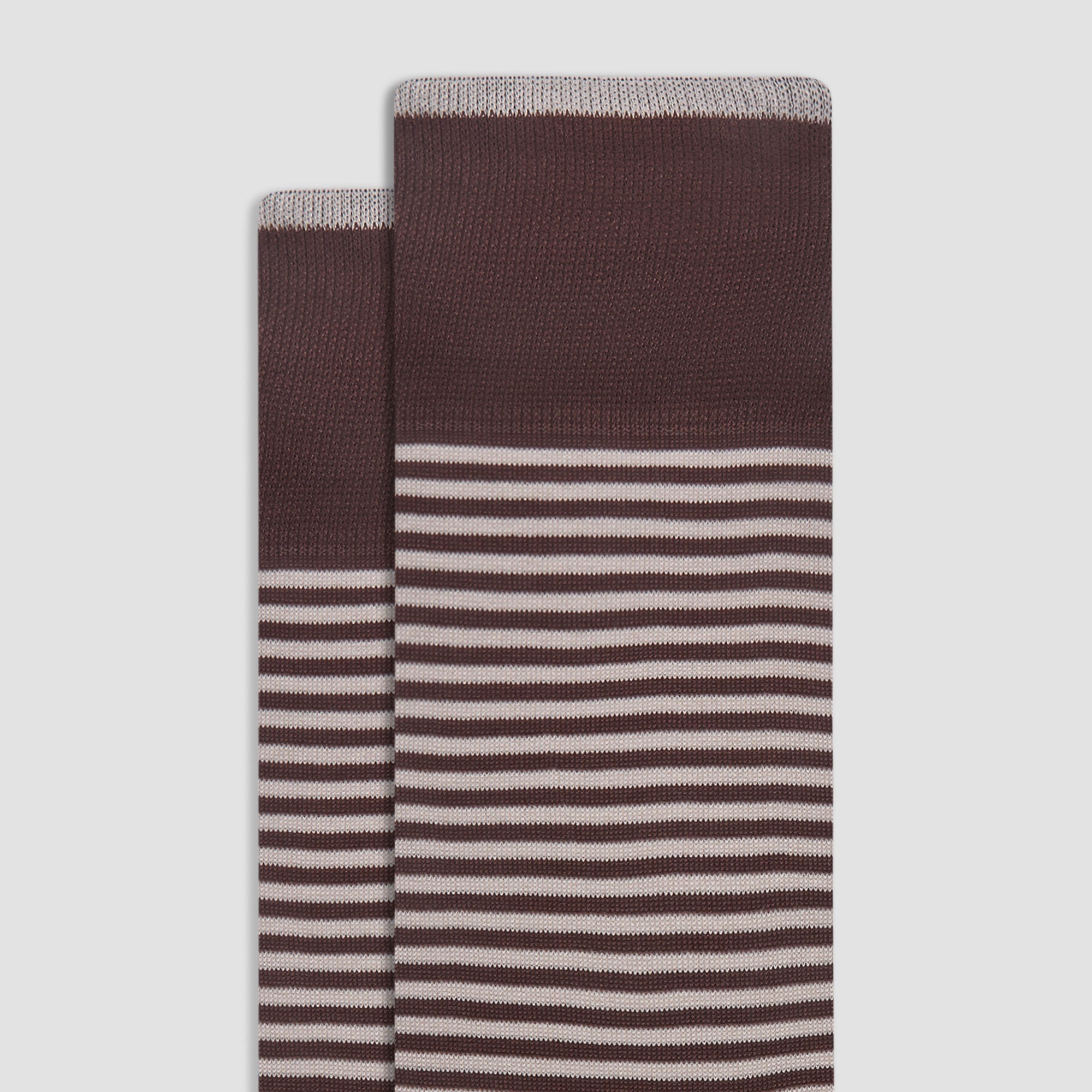 Striped Mid-Calf Socks