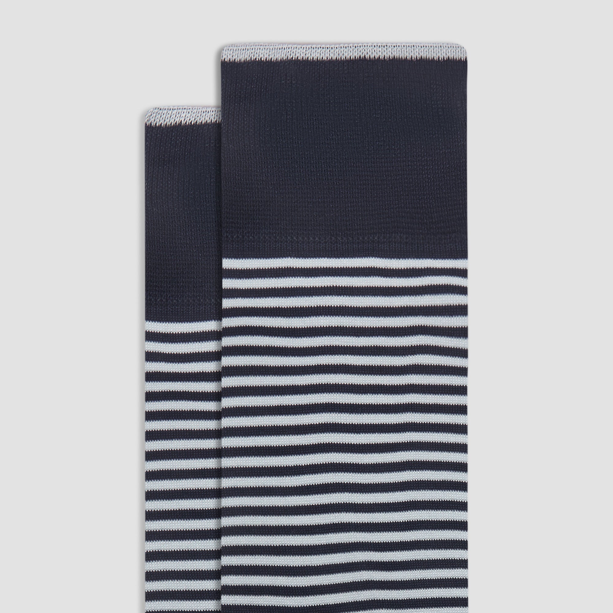 Striped Mid-Calf Socks